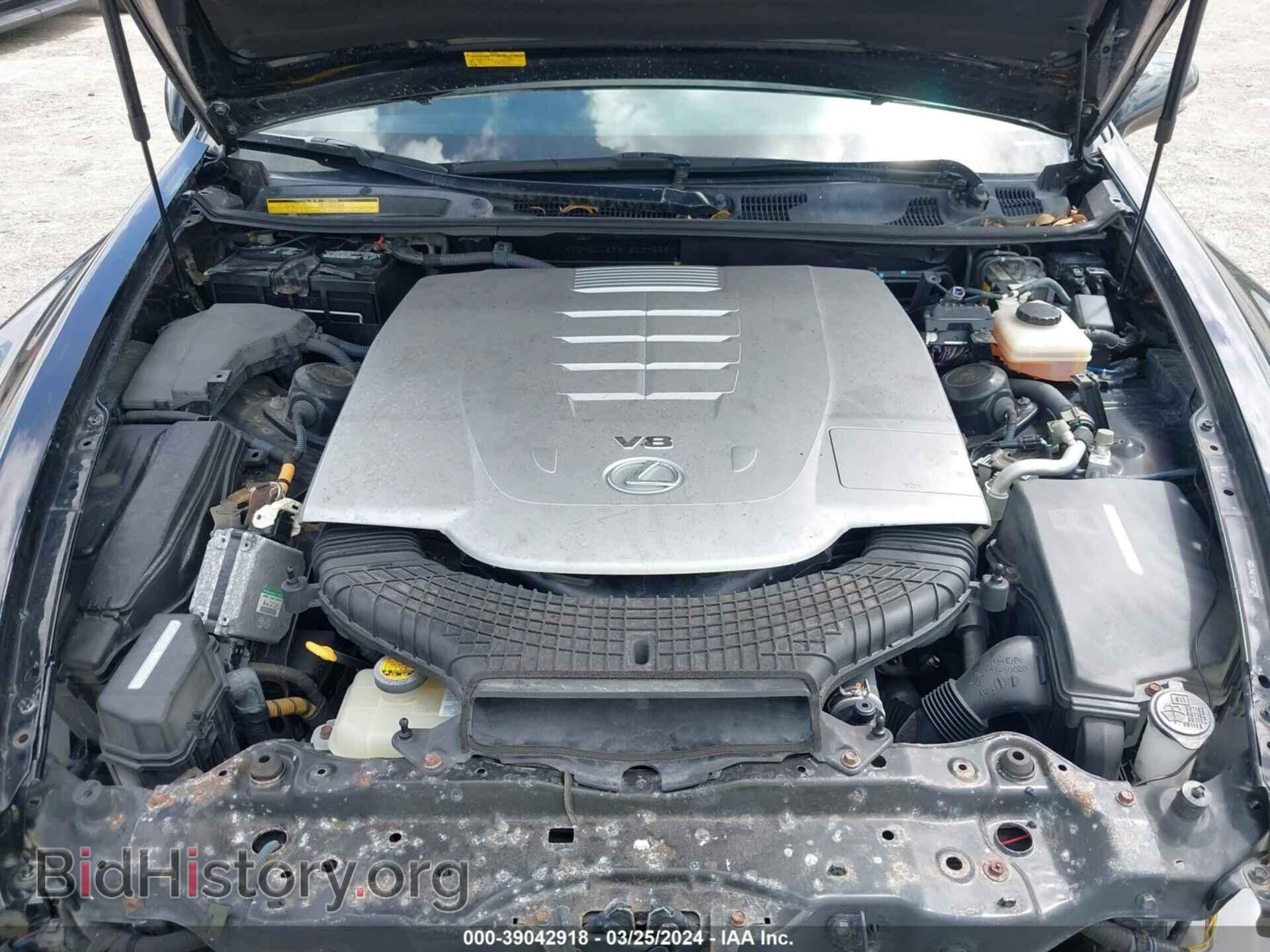 2010 LEXUS LS 460 - VIN: JTHGL1EF8A5037258 - Фото 10