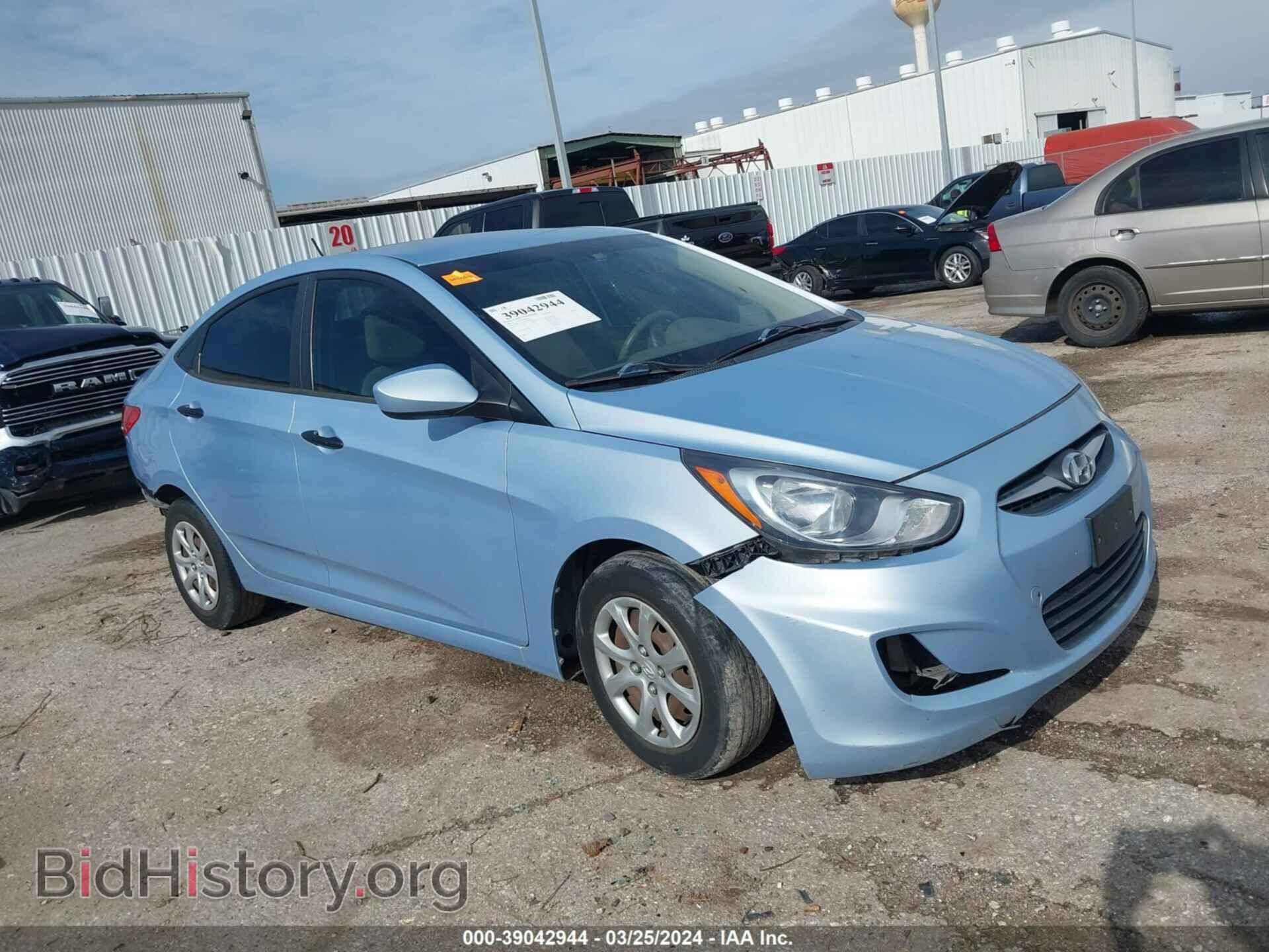 Photo KMHCT4AE1CU050856 - HYUNDAI ACCENT 2012