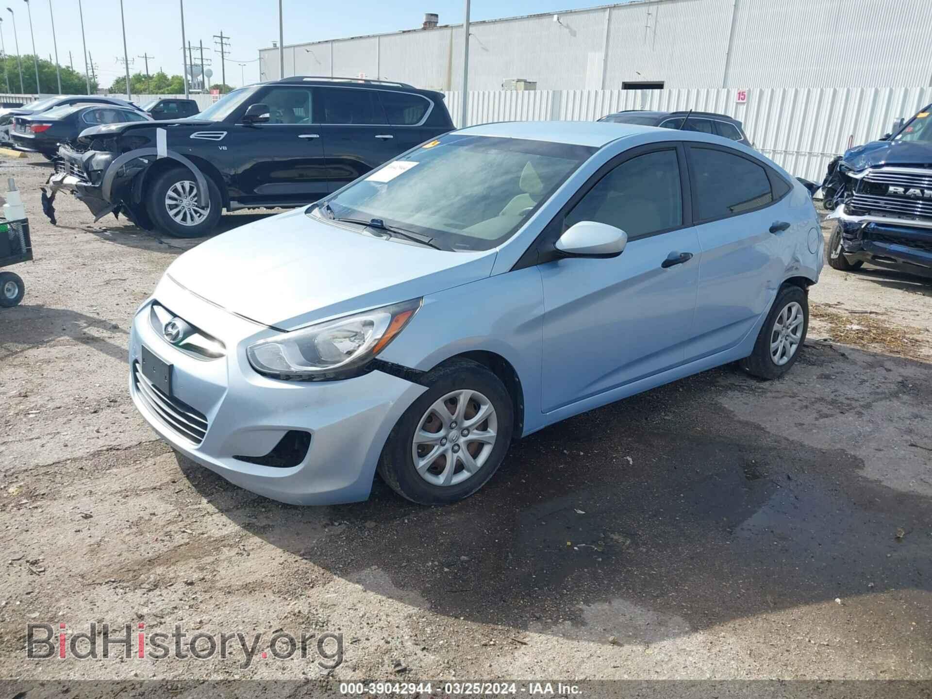 2012 HYUNDAI ACCENT - VIN: KMHCT4AE1CU050856 - Фото 2