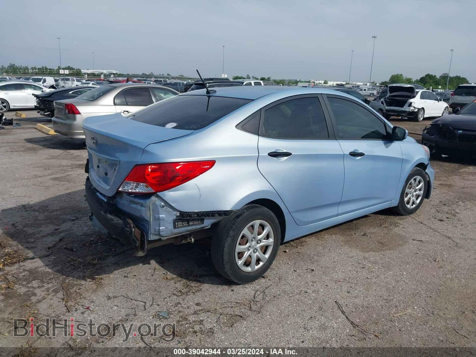 2012 HYUNDAI ACCENT - VIN: KMHCT4AE1CU050856 - Фото 4