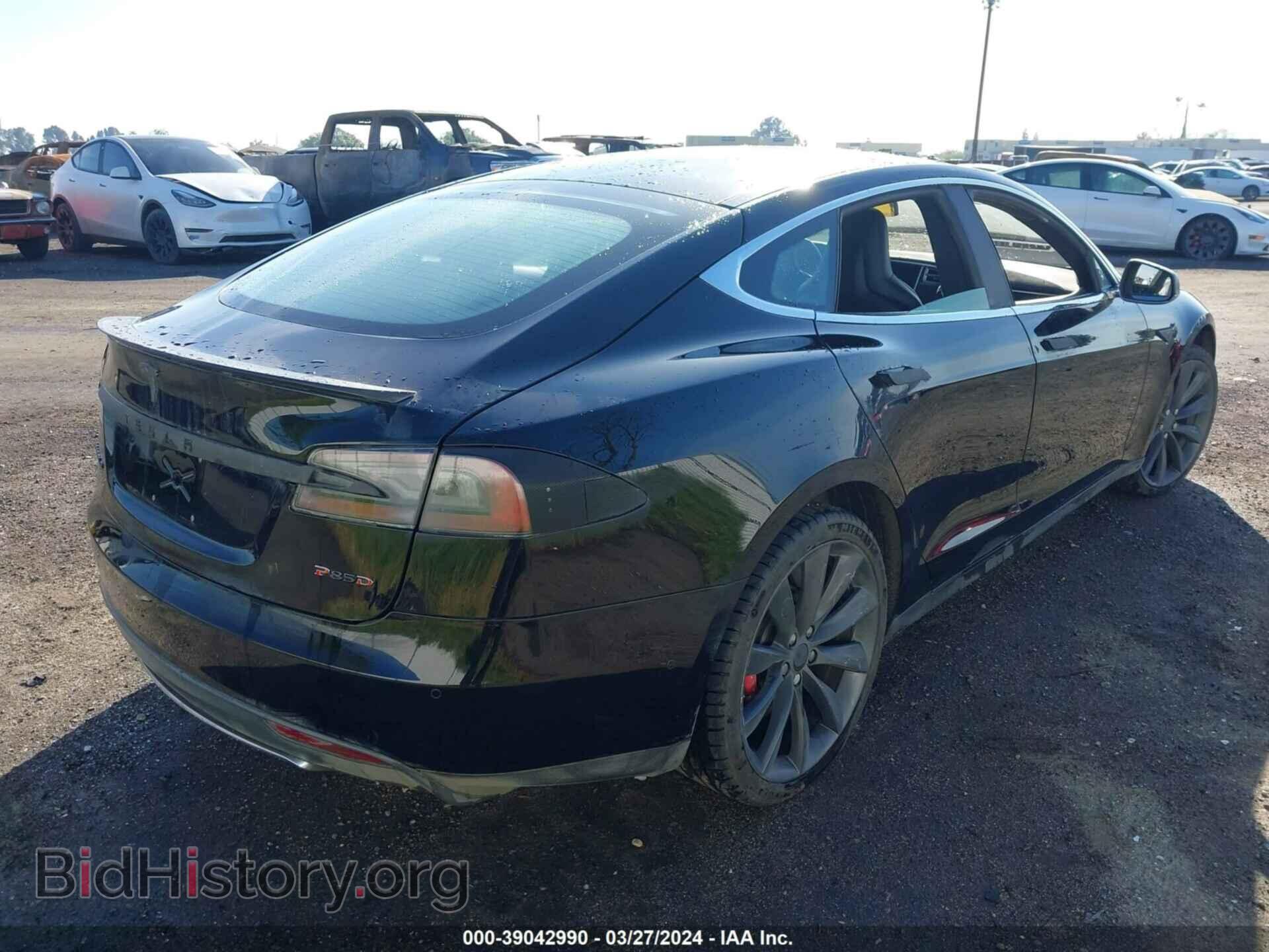 2014 TESLA MODEL S - VIN: 5YJSA1H21EFP62635 - Photo 4