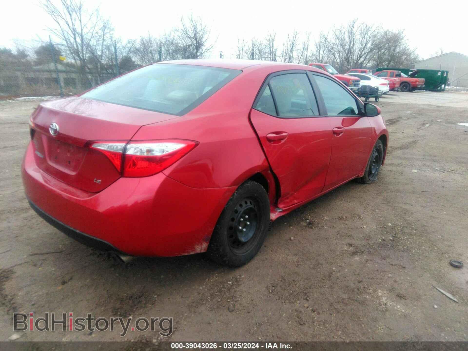 2015 TOYOTA COROLLA - VIN: 2T1BURHE4FC309955 - Фото 4