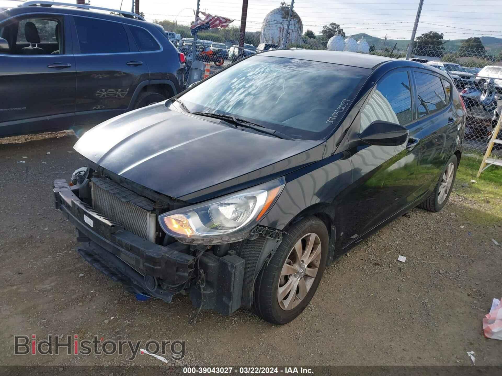 2012 HYUNDAI ACCENT - VIN: KMHCU5AE0CU006382 - Фото 2