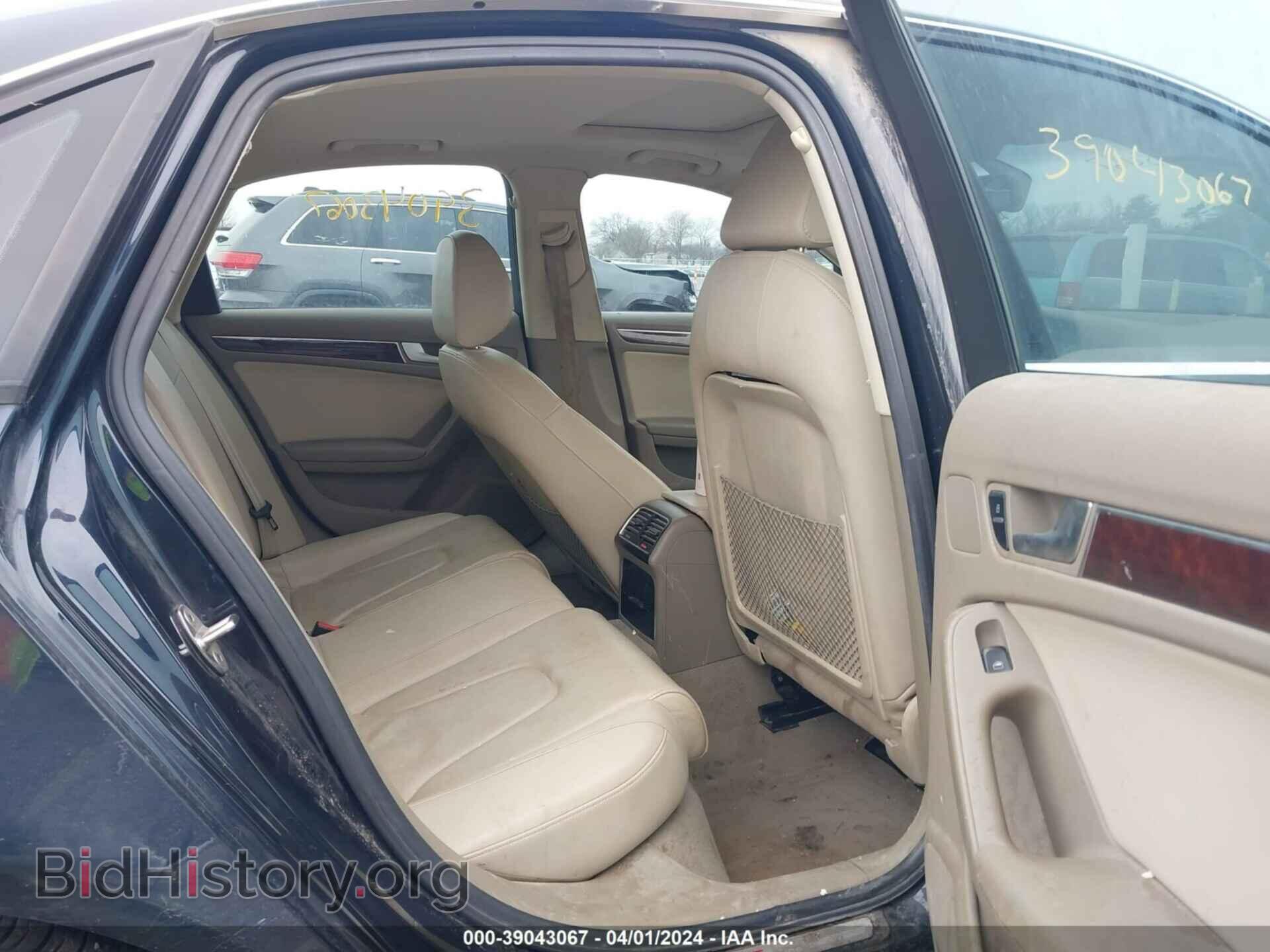 2012 AUDI A4 - VIN: WAUFFAFL8CA118907 - Фото 8