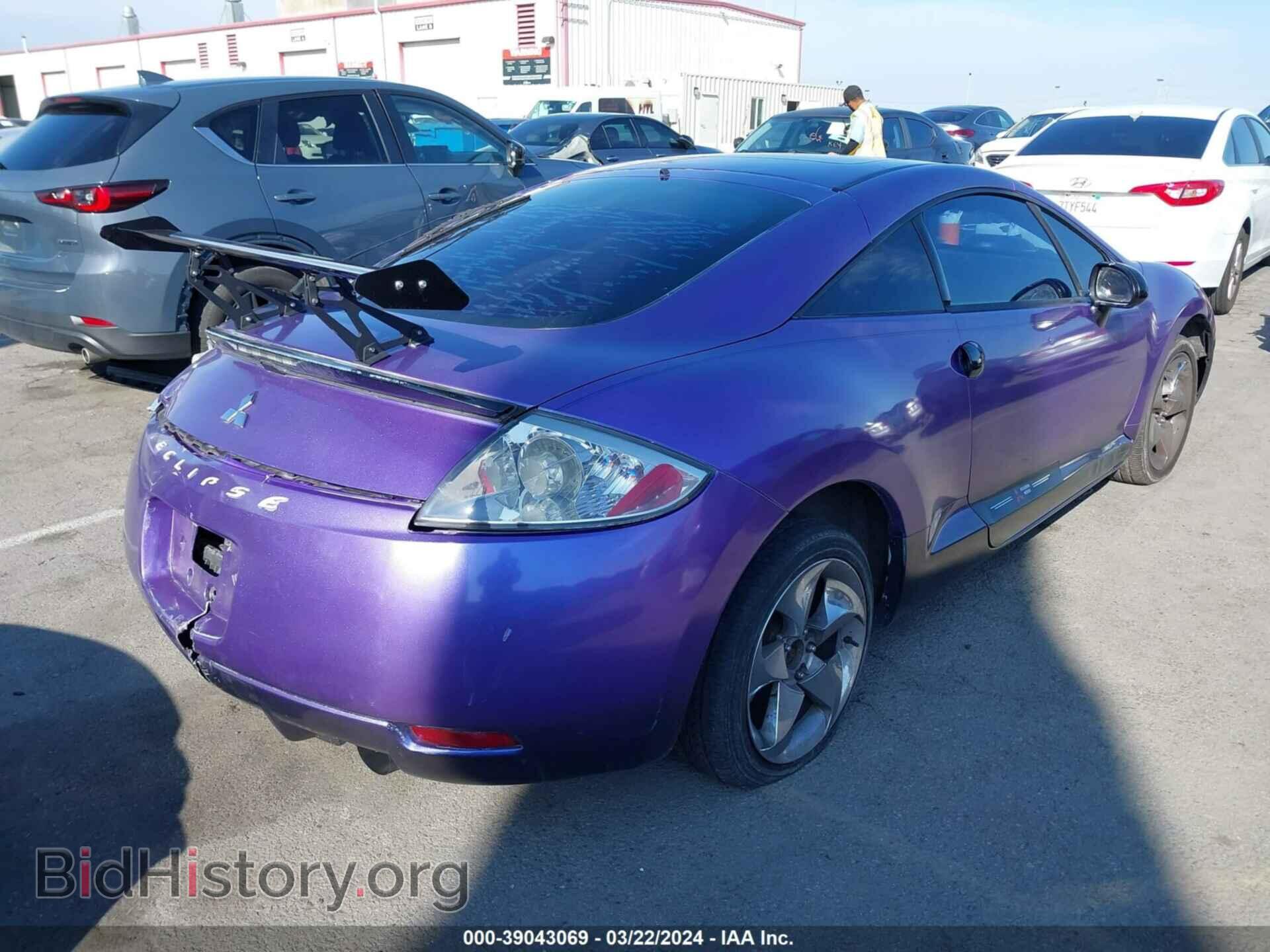 2006 MITSUBISHI ECLIPSE - VIN: 4A3AK24FX6E036473 - Фото 4