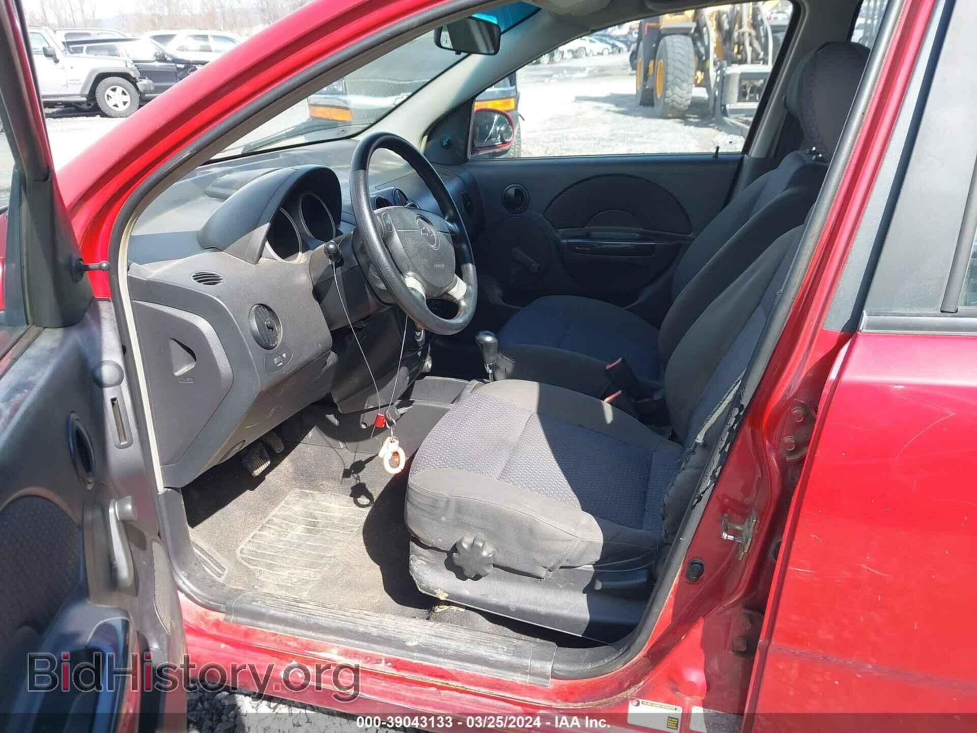 2006 CHEVROLET AVEO - VIN: KL1TD566X6B634477 - Фото 5