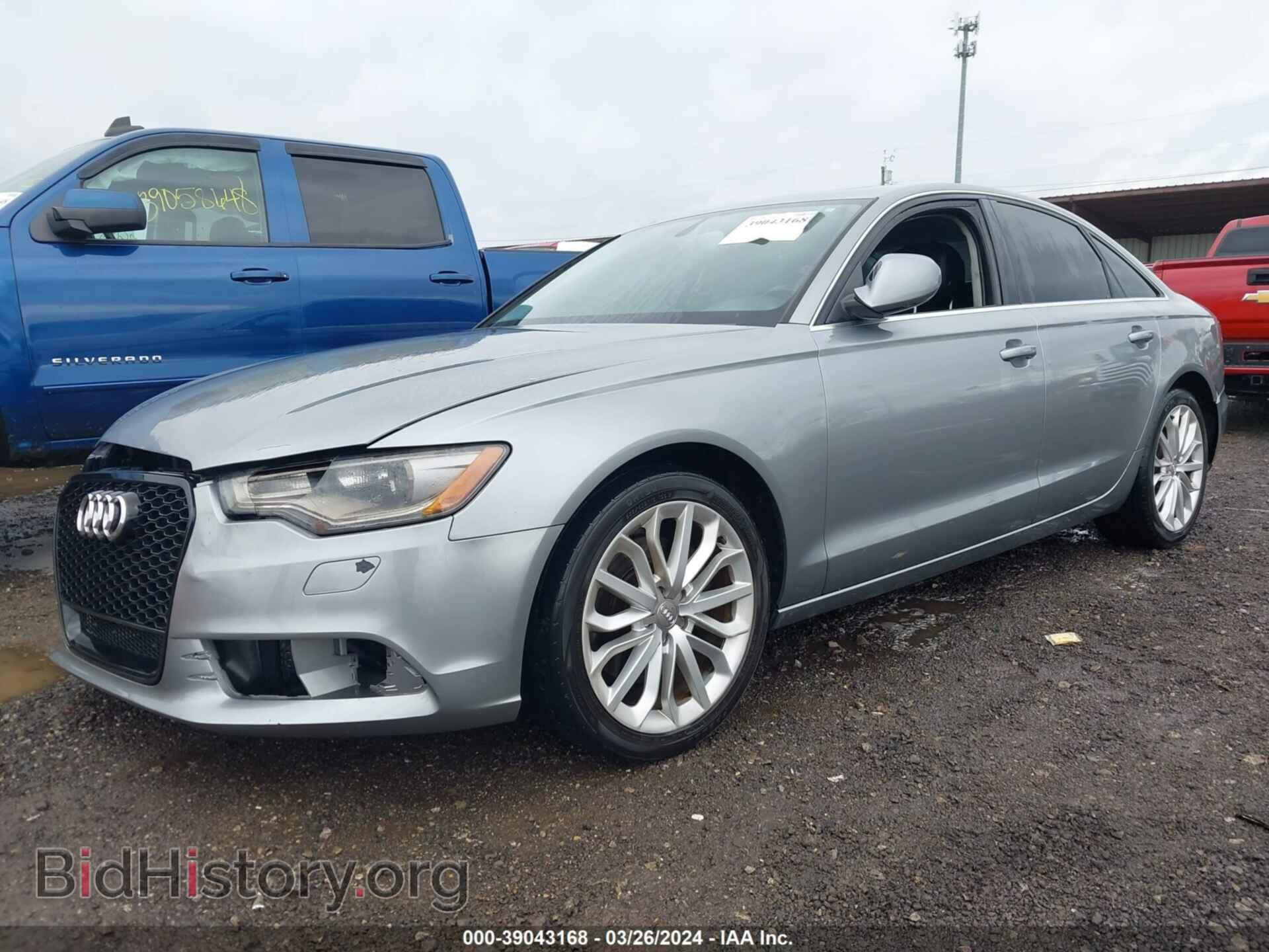 2014 AUDI A6 - VIN: WAUFFAFC5EN010756 - Фото 2