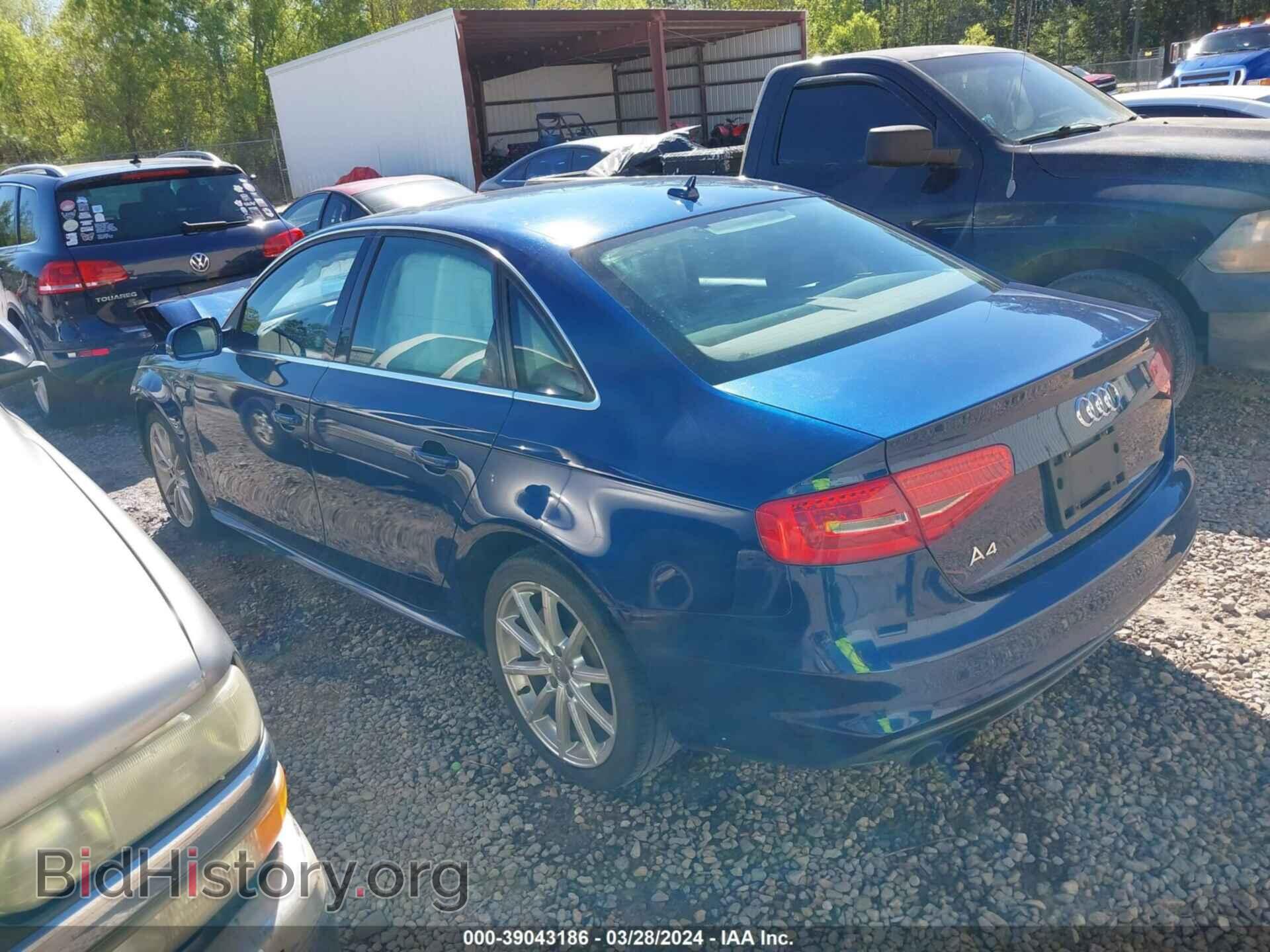 2014 AUDI A4 - VIN: WAUEFAFL5EA080535 - Фото 3