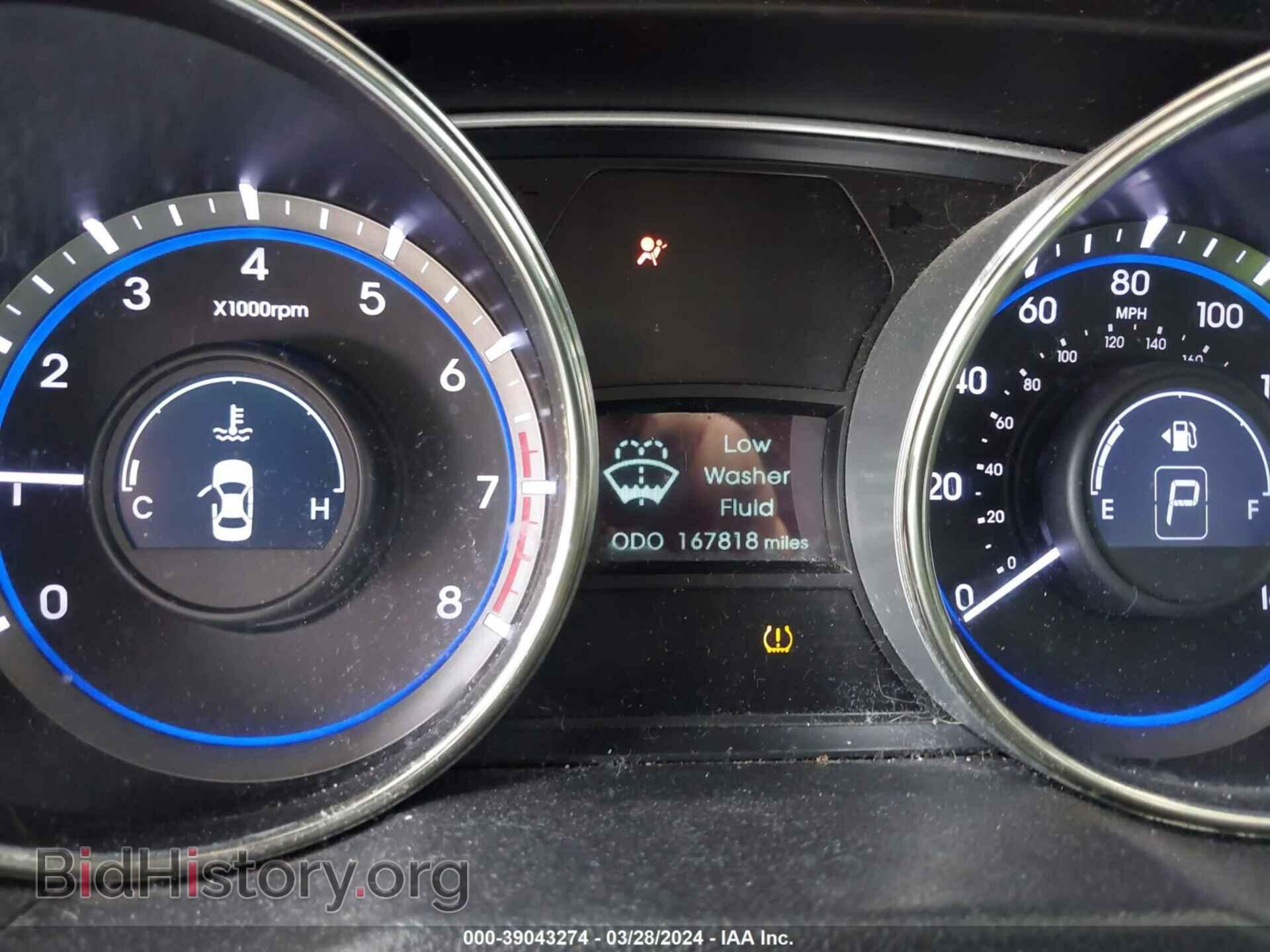 2012 HYUNDAI SONATA - VIN: 5NPEC4ACXCH473263 - Фото 7