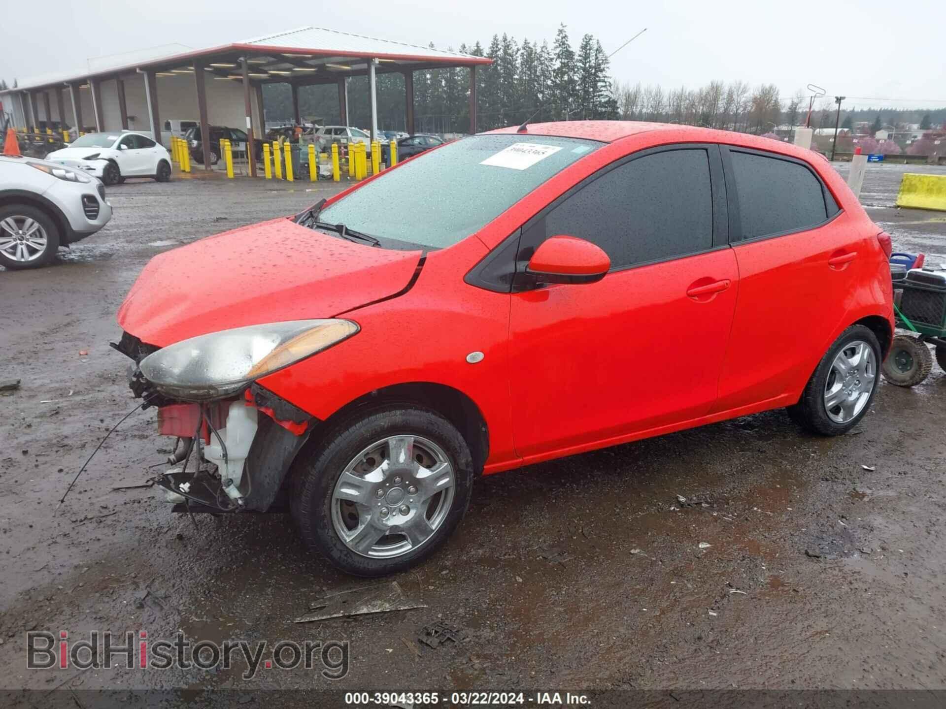 2011 MAZDA MAZDA2 - VIN: JM1DE1HZ6B0117077 - Фото 2