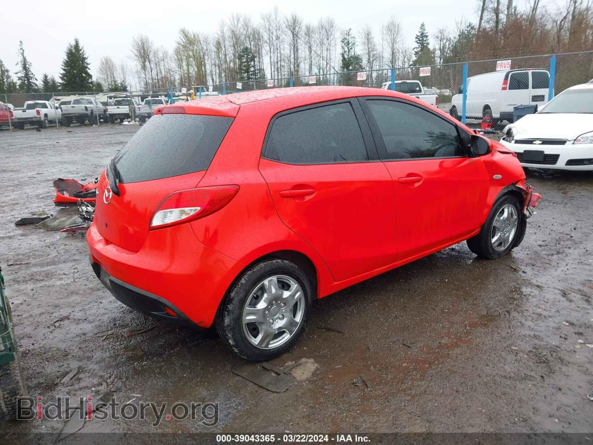 2011 MAZDA MAZDA2 - VIN: JM1DE1HZ6B0117077 - Фото 4