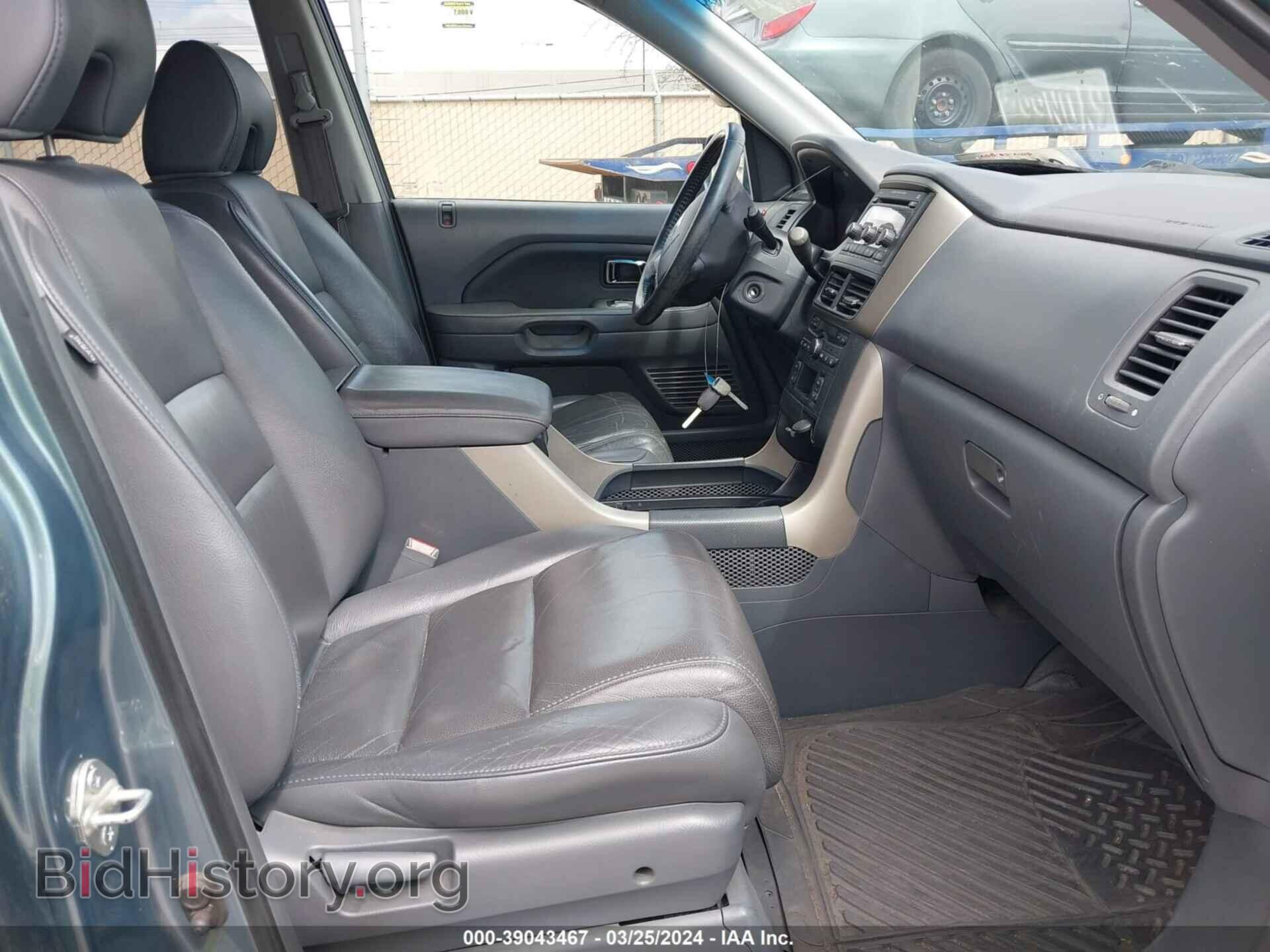 2006 HONDA PILOT - VIN: 2HKYF18576H557877 - Фото 5