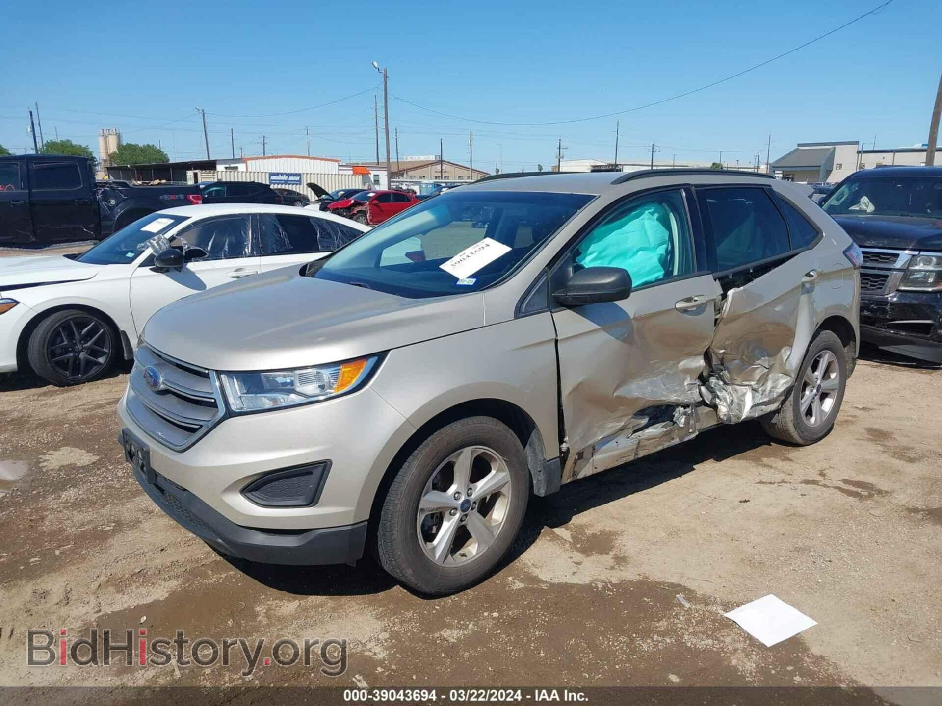 2017 FORD EDGE - VIN: 2FMPK3G96HBC02233 - Фото 2