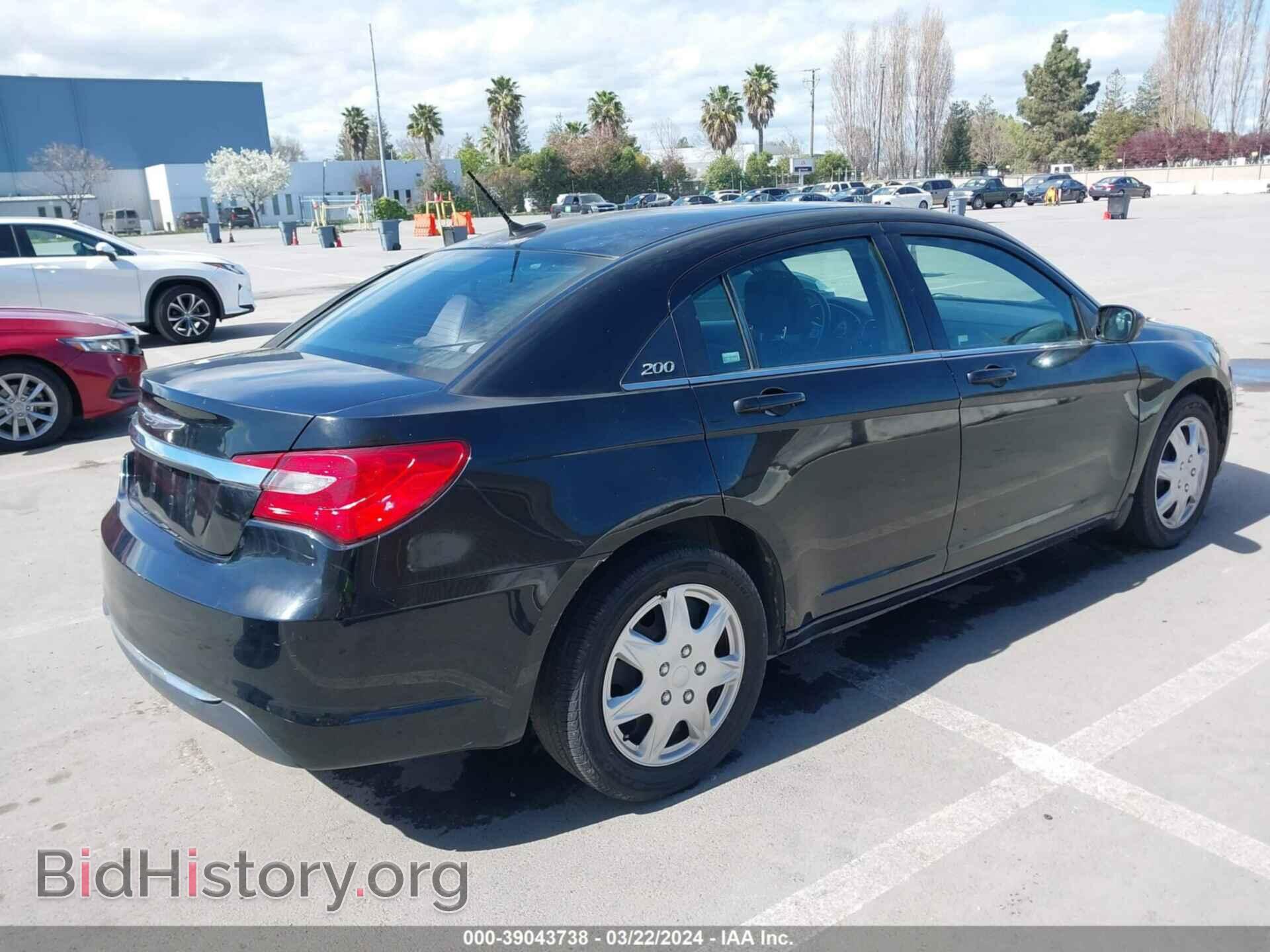 2014 CHRYSLER 200 - VIN: 1C3CCBAB2EN141196 - Фото 4