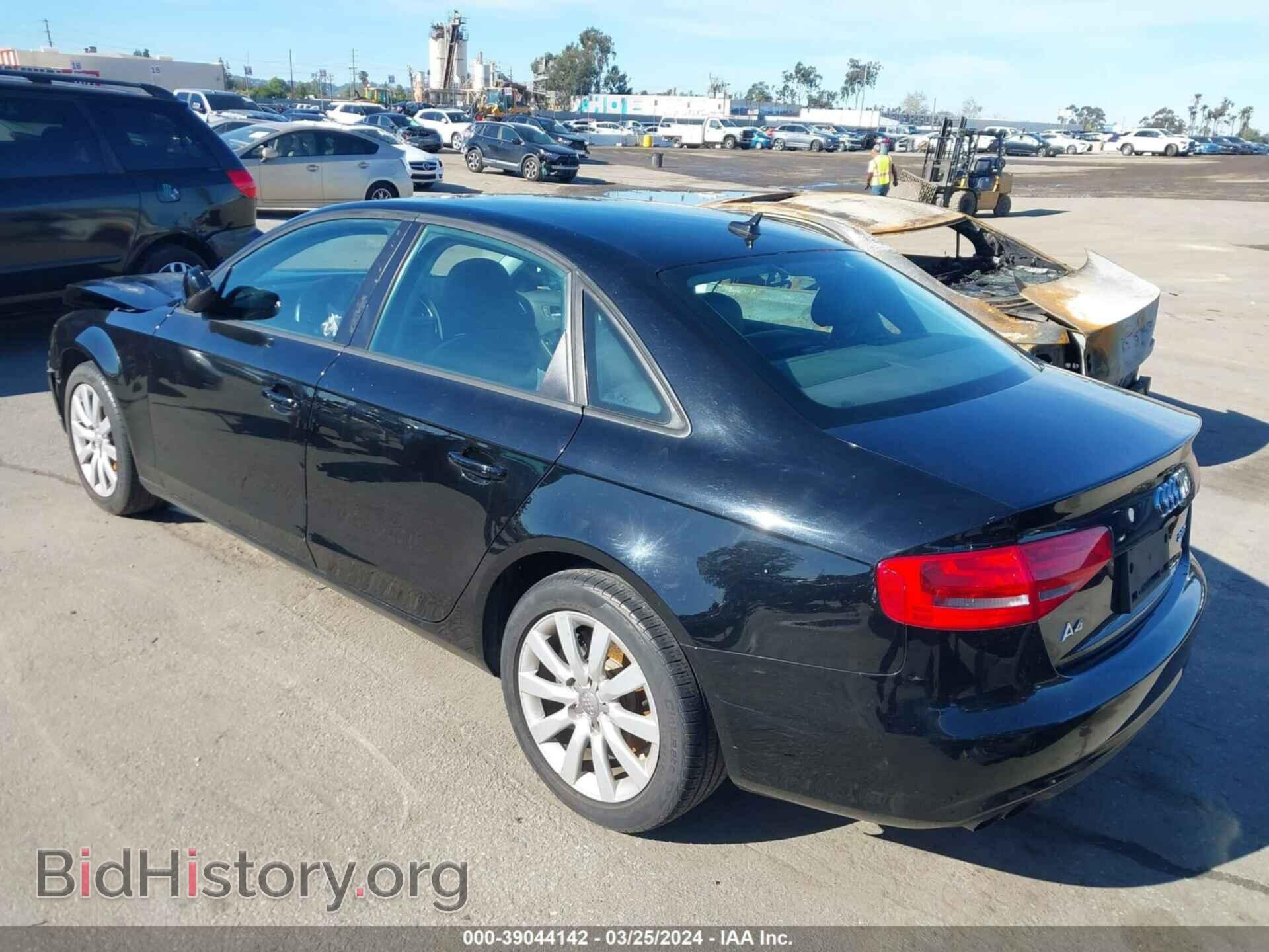 2013 AUDI A4 - VIN: WAUAFAFL2DN022811 - Фото 3