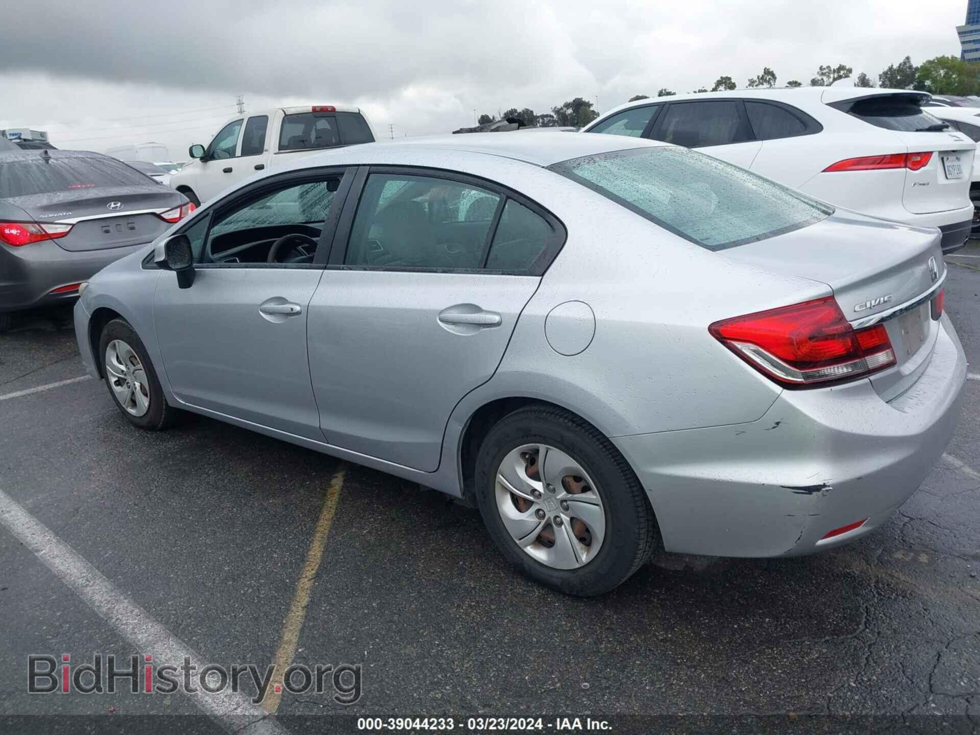 2013 HONDA CIVIC - VIN: 19XFB2F54DE229085 - Фото 3