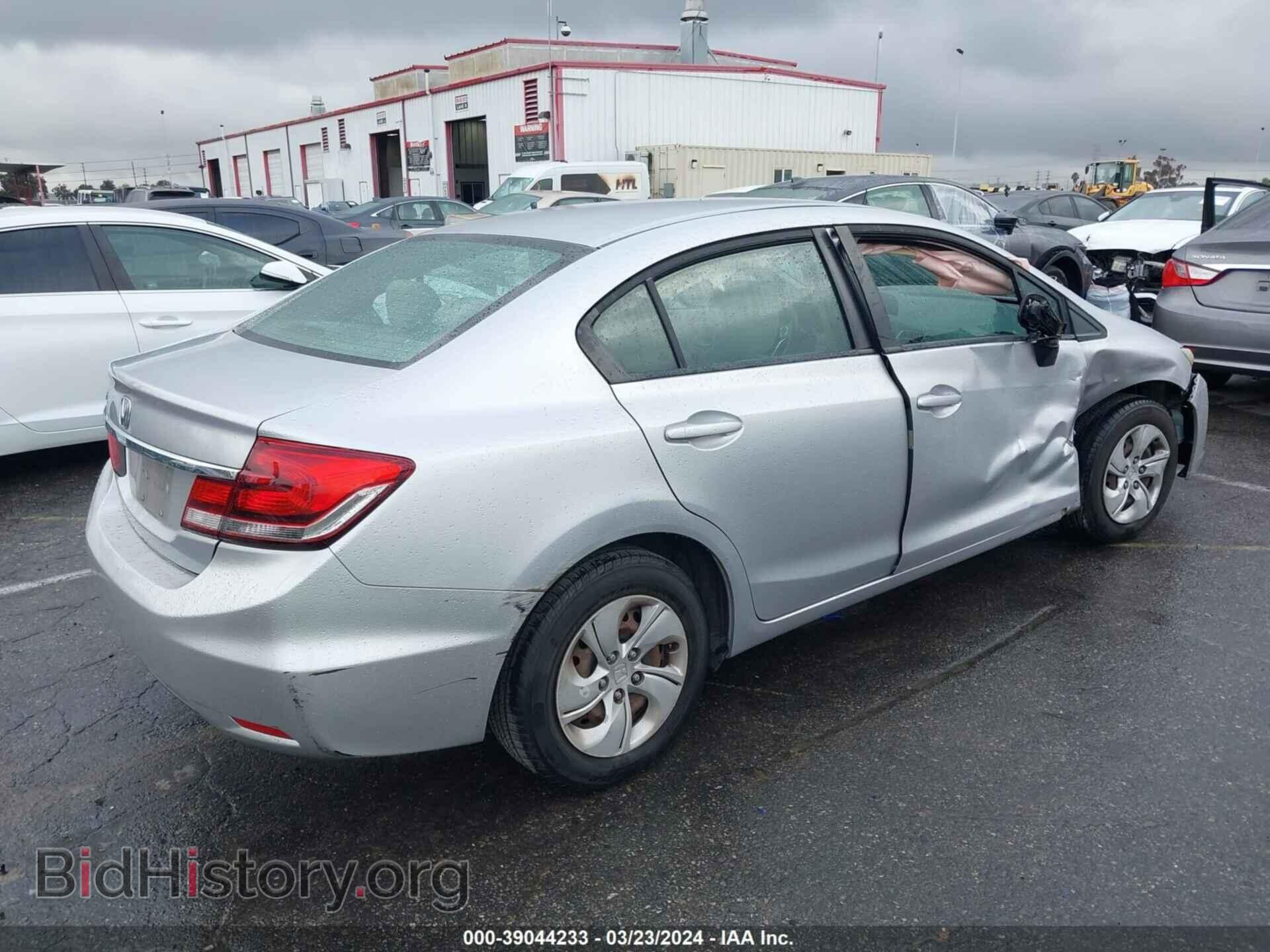 2013 HONDA CIVIC - VIN: 19XFB2F54DE229085 - Фото 4