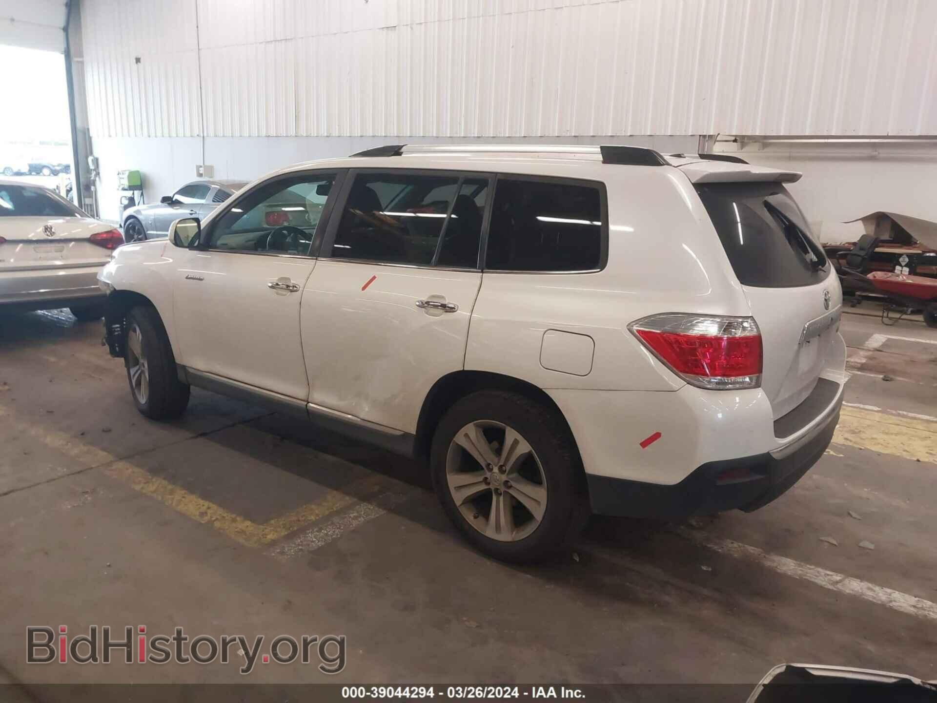 2012 TOYOTA HIGHLANDER - VIN: 5TDDK3EH2CS165870 - Фото 3
