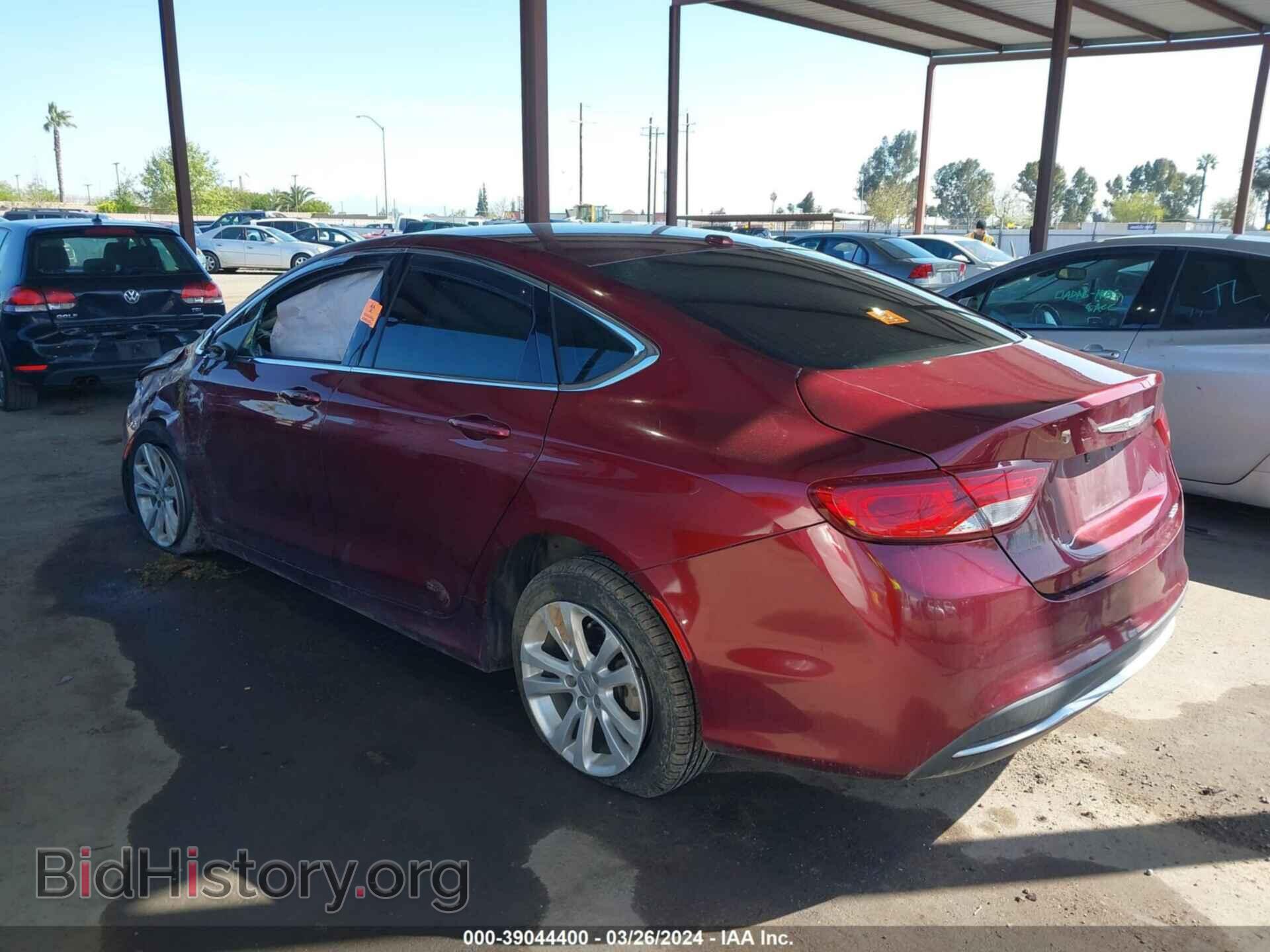 2015 CHRYSLER 200 - VIN: 1C3CCCAB7FN746306 - Фото 3