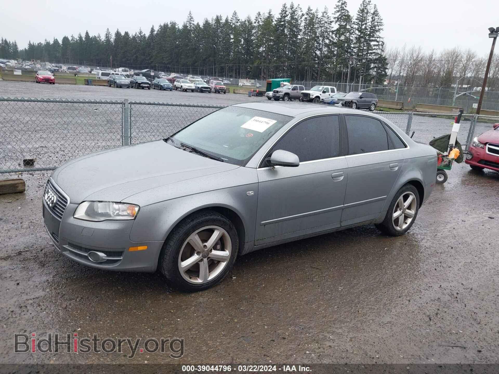 2007 AUDI A4 - VIN: WAUDH78E37A219295 - Photo 2