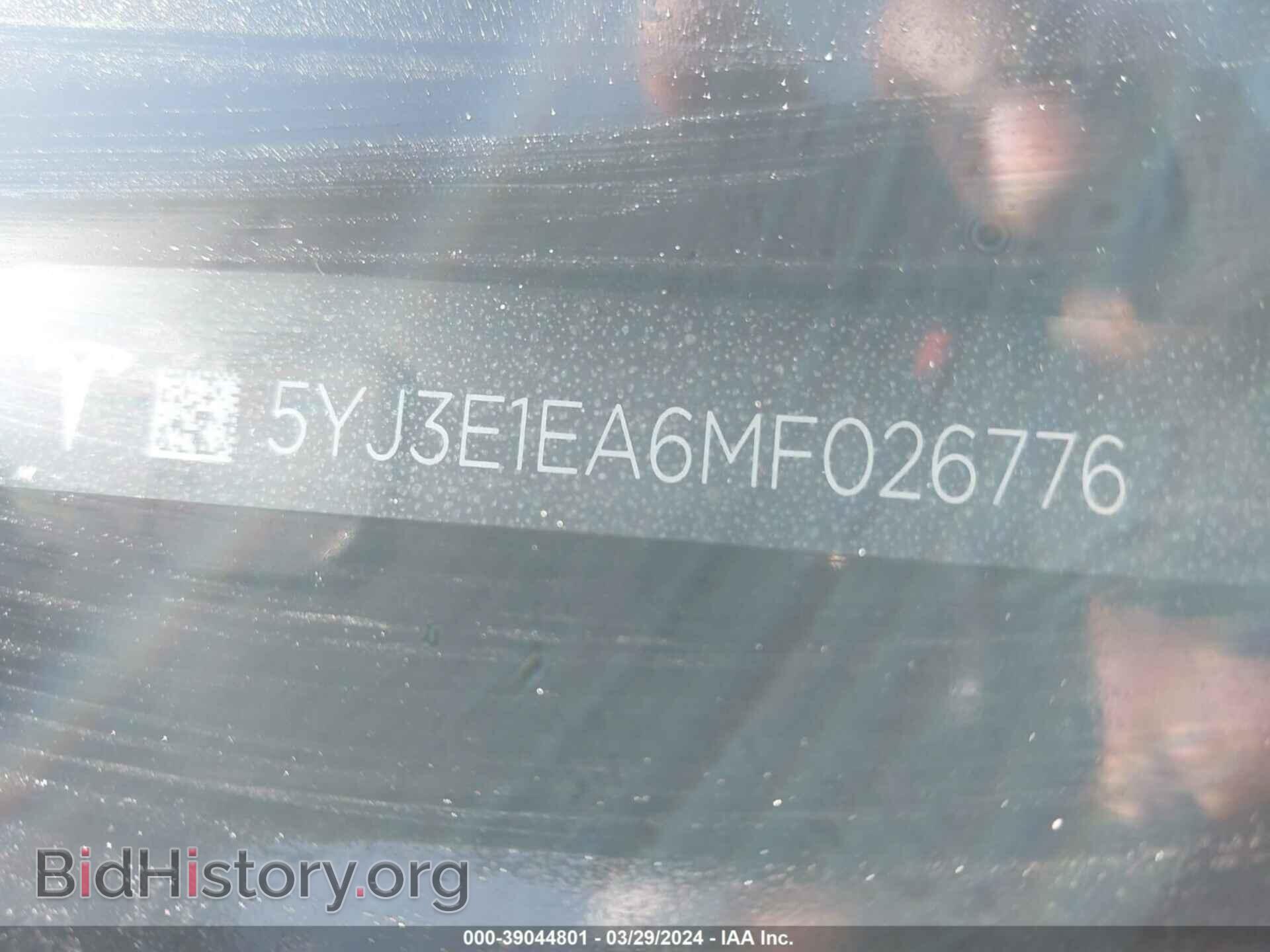 2021 TESLA MODEL 3 - VIN: 5YJ3E1EA6MF026776 - Photo 9