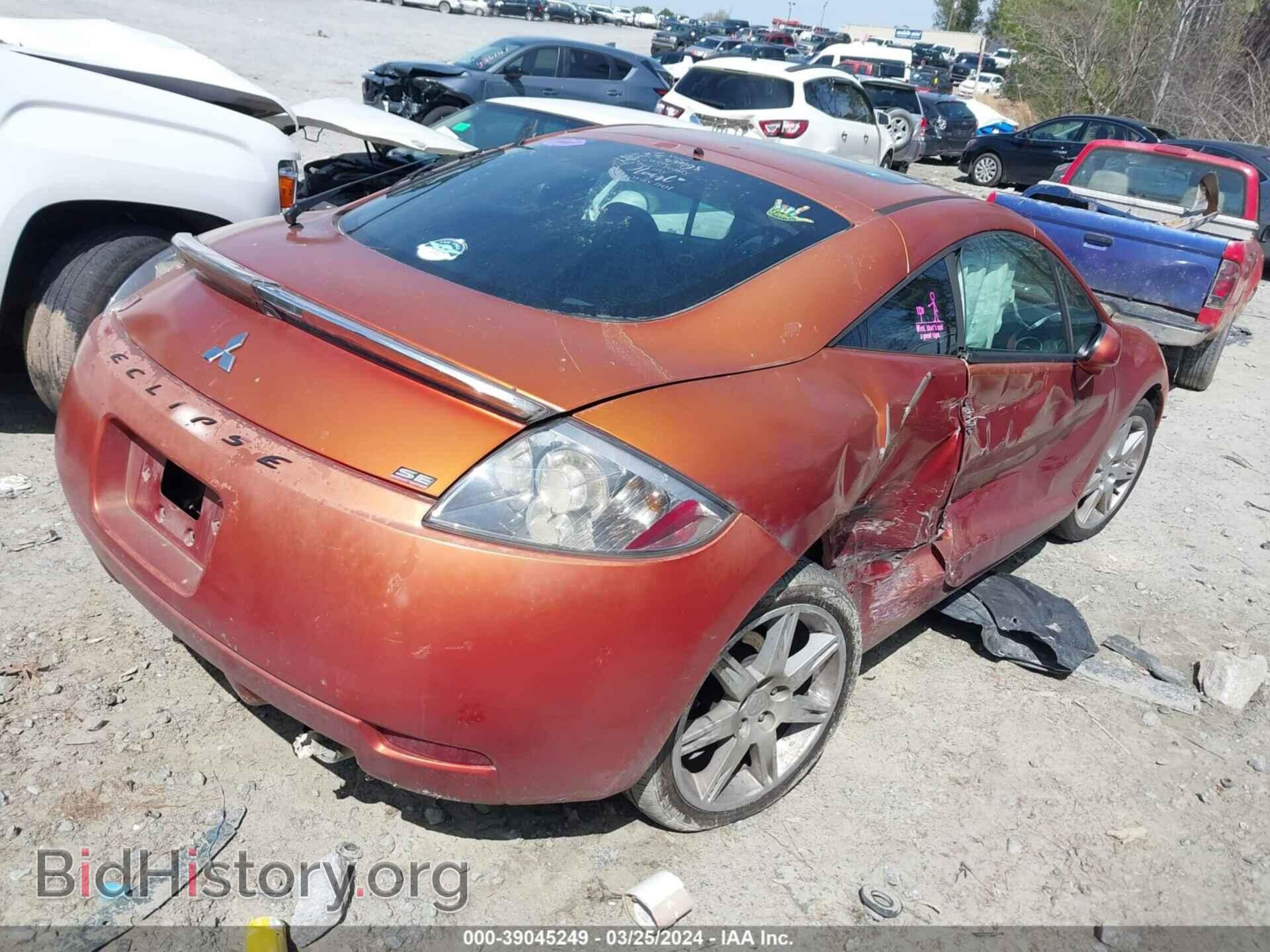 2007 MITSUBISHI ECLIPSE - VIN: 4A3AK64FX7E072527 - Photo 4