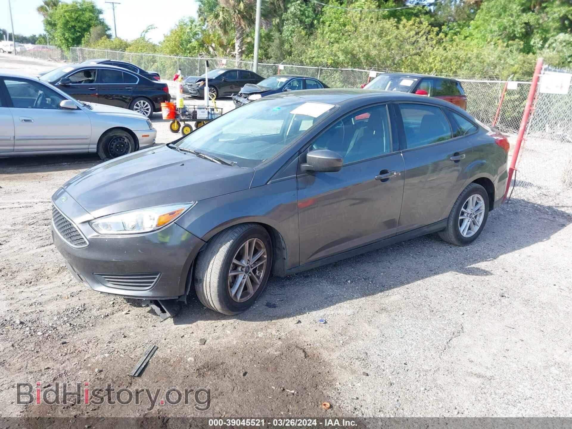 2018 FORD FOCUS - VIN: 1FADP3F29JL226020 - Фото 2