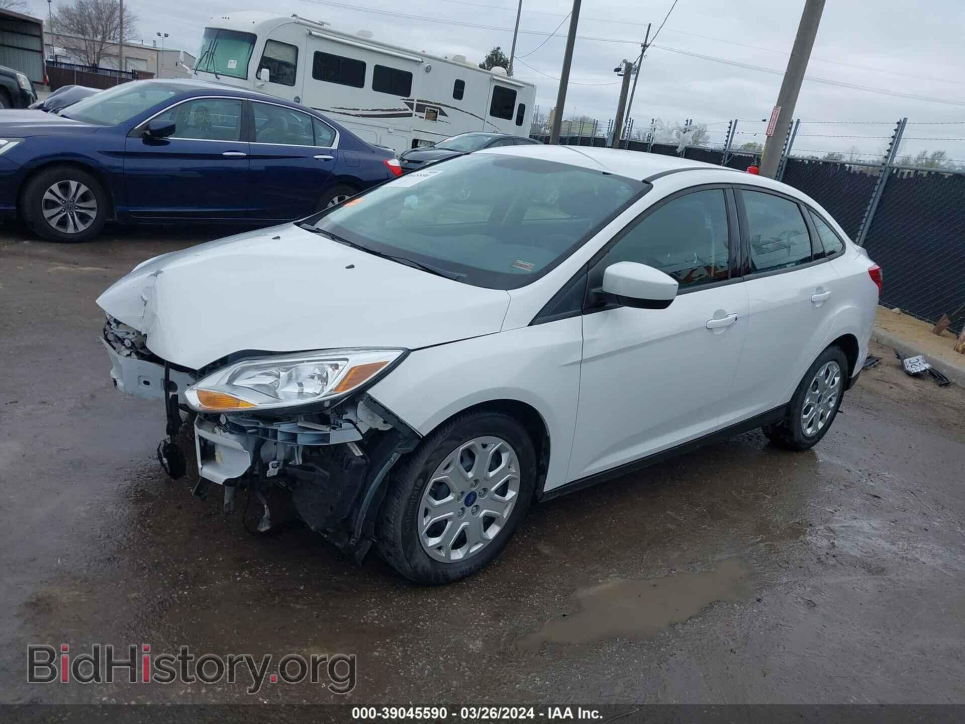 2012 FORD FOCUS - VIN: 1FAHP3F26CL325155 - Фото 2