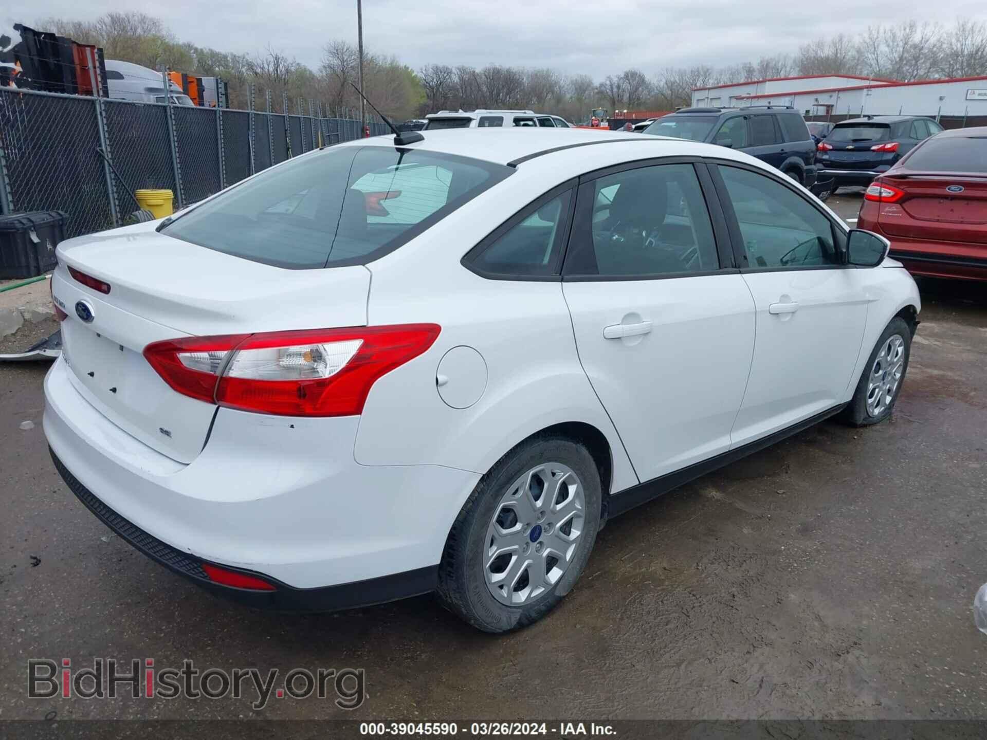 2012 FORD FOCUS - VIN: 1FAHP3F26CL325155 - Фото 4