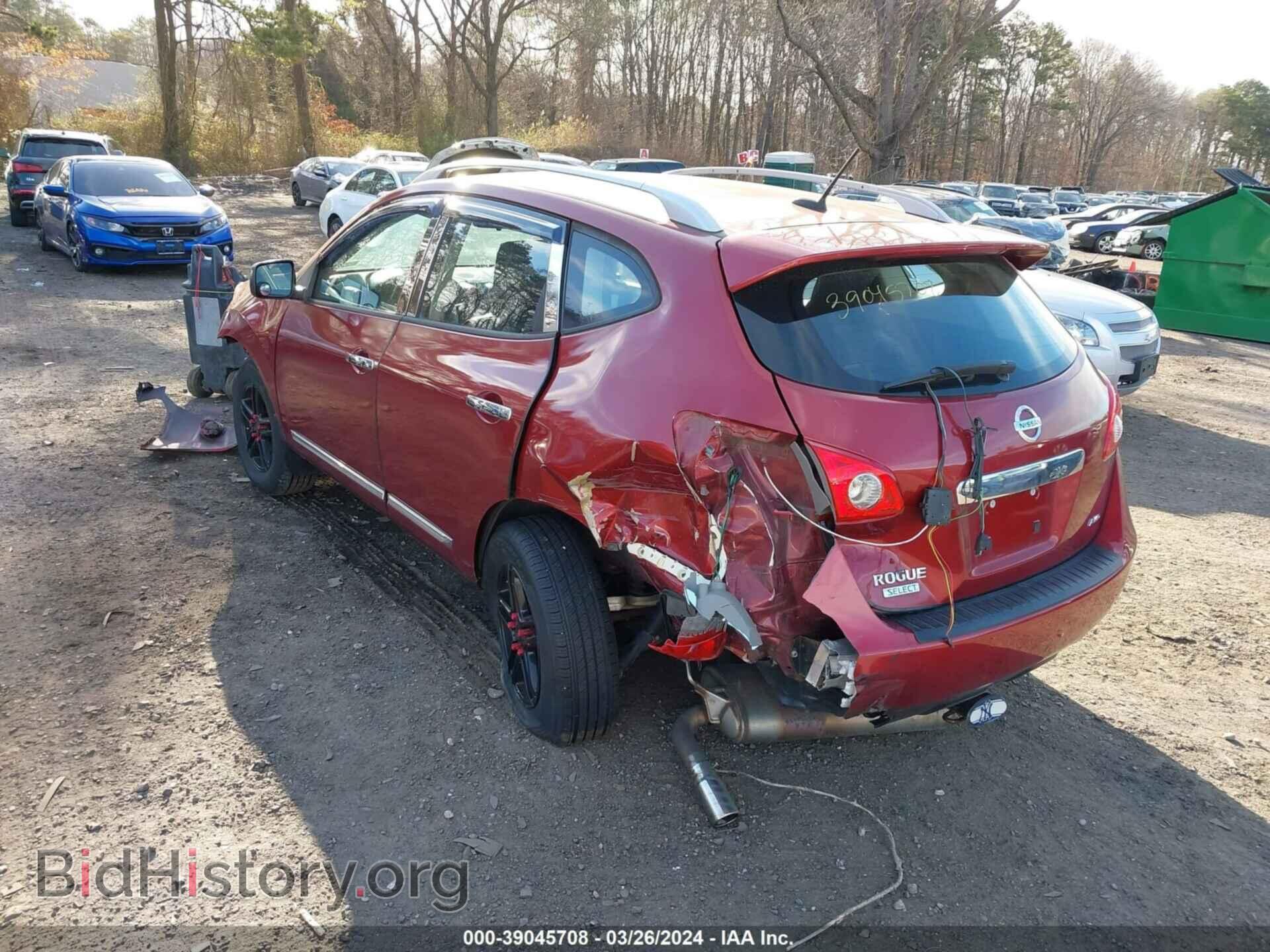 2014 NISSAN ROGUE SELECT - VIN: JN8AS5MV7EW717408 - Фото 3