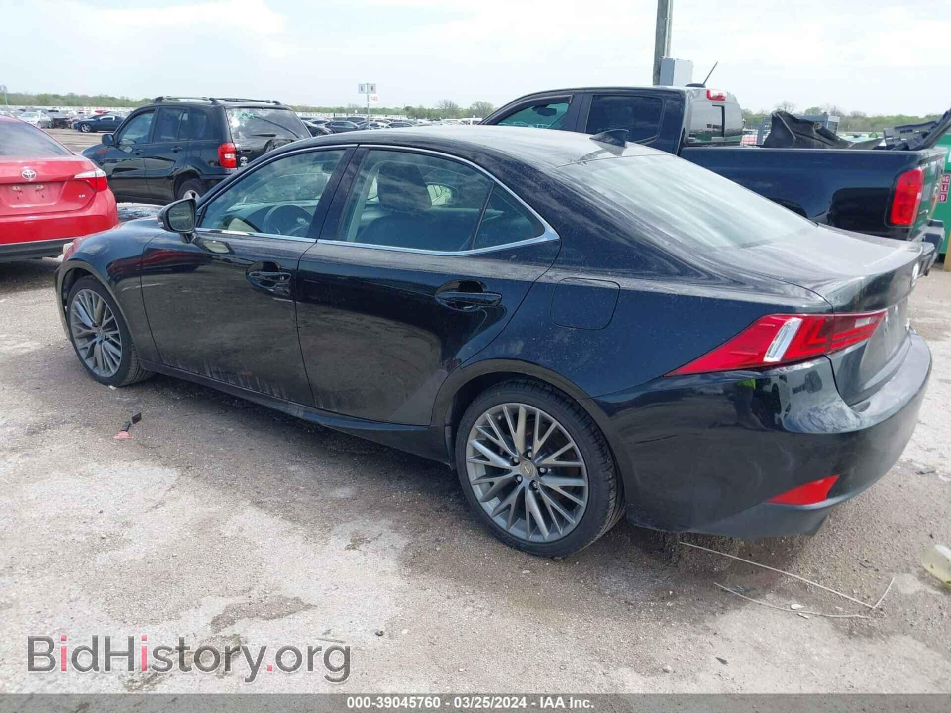 2014 LEXUS IS 250 - VIN: JTHBF1D22E5011860 - Фото 3