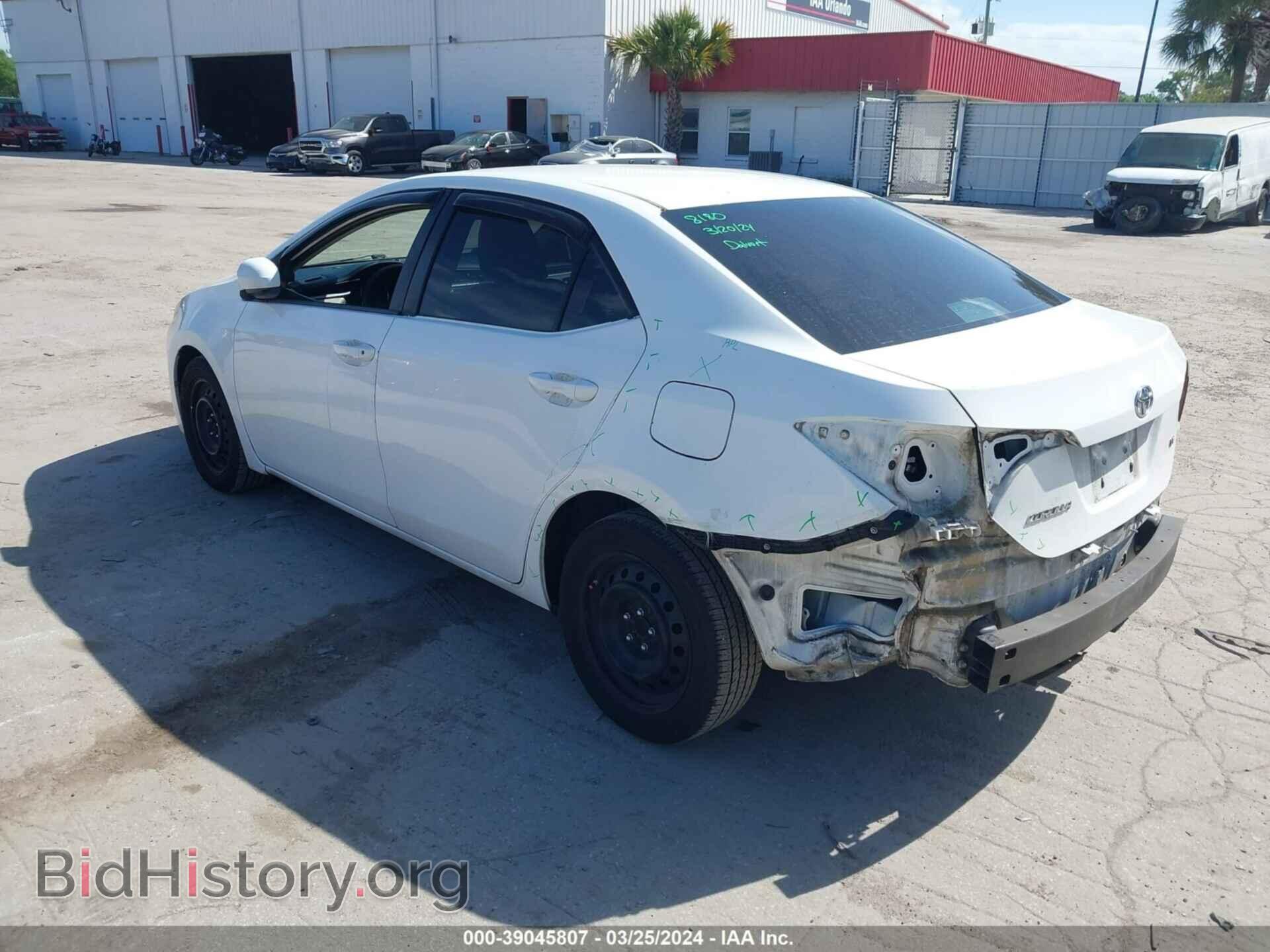 2014 TOYOTA COROLLA - VIN: 2T1BURHE7EC203983 - Фото 3