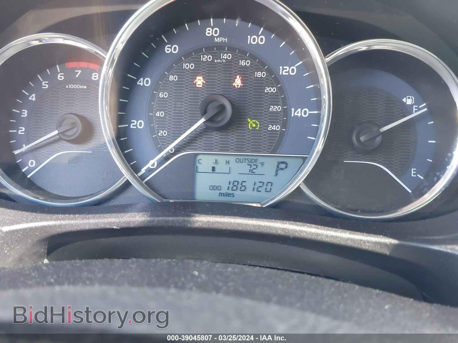 2014 TOYOTA COROLLA - VIN: 2T1BURHE7EC203983 - Фото 7