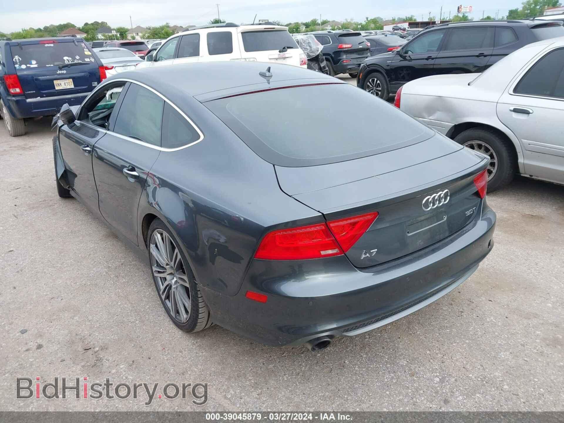 2013 AUDI A7 - VIN: WAU2GAFC3DN135412 - Фото 3