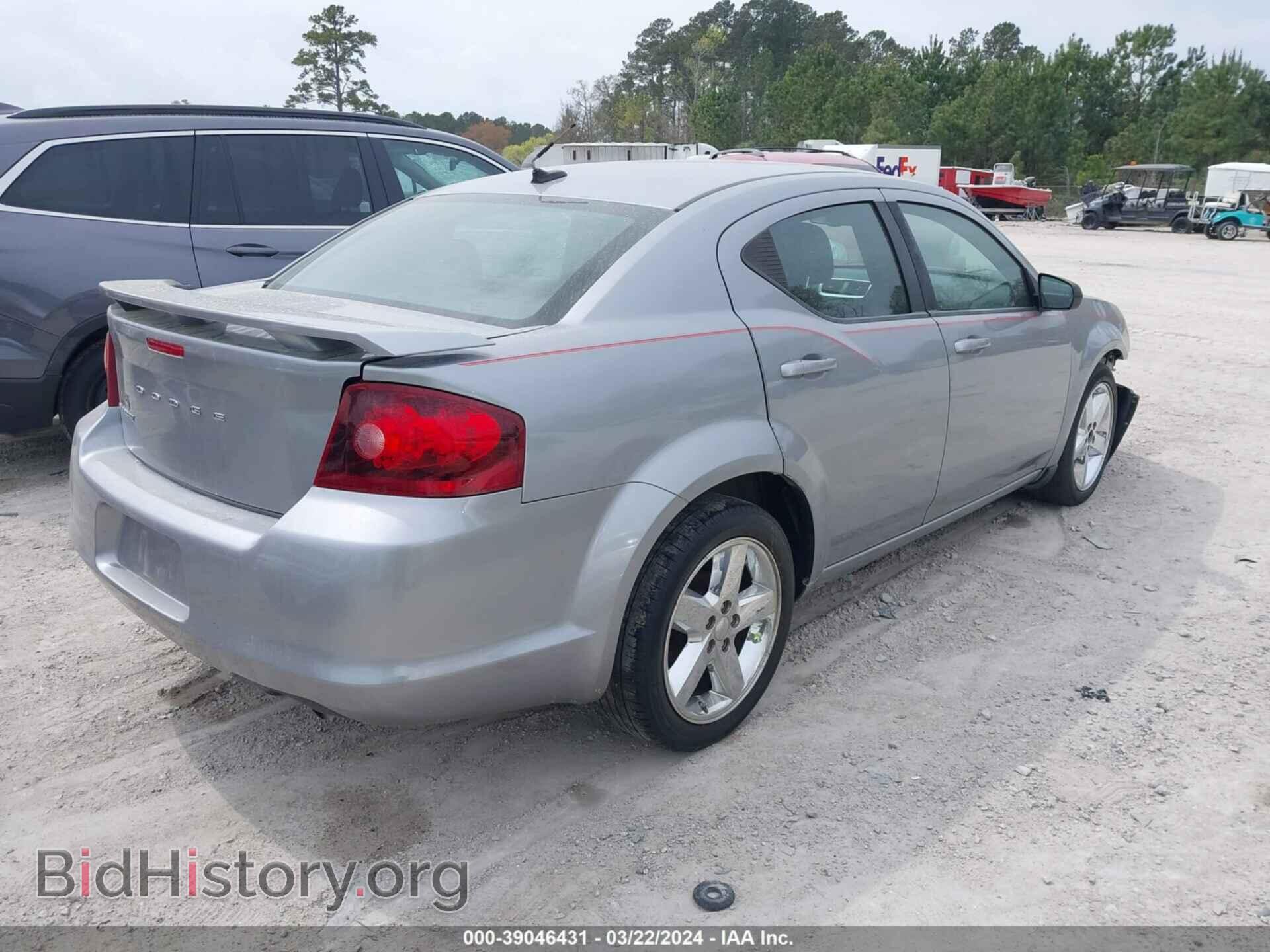 2013 DODGE AVENGER - VIN: 1C3CDZAB8DN711559 - Photo 4