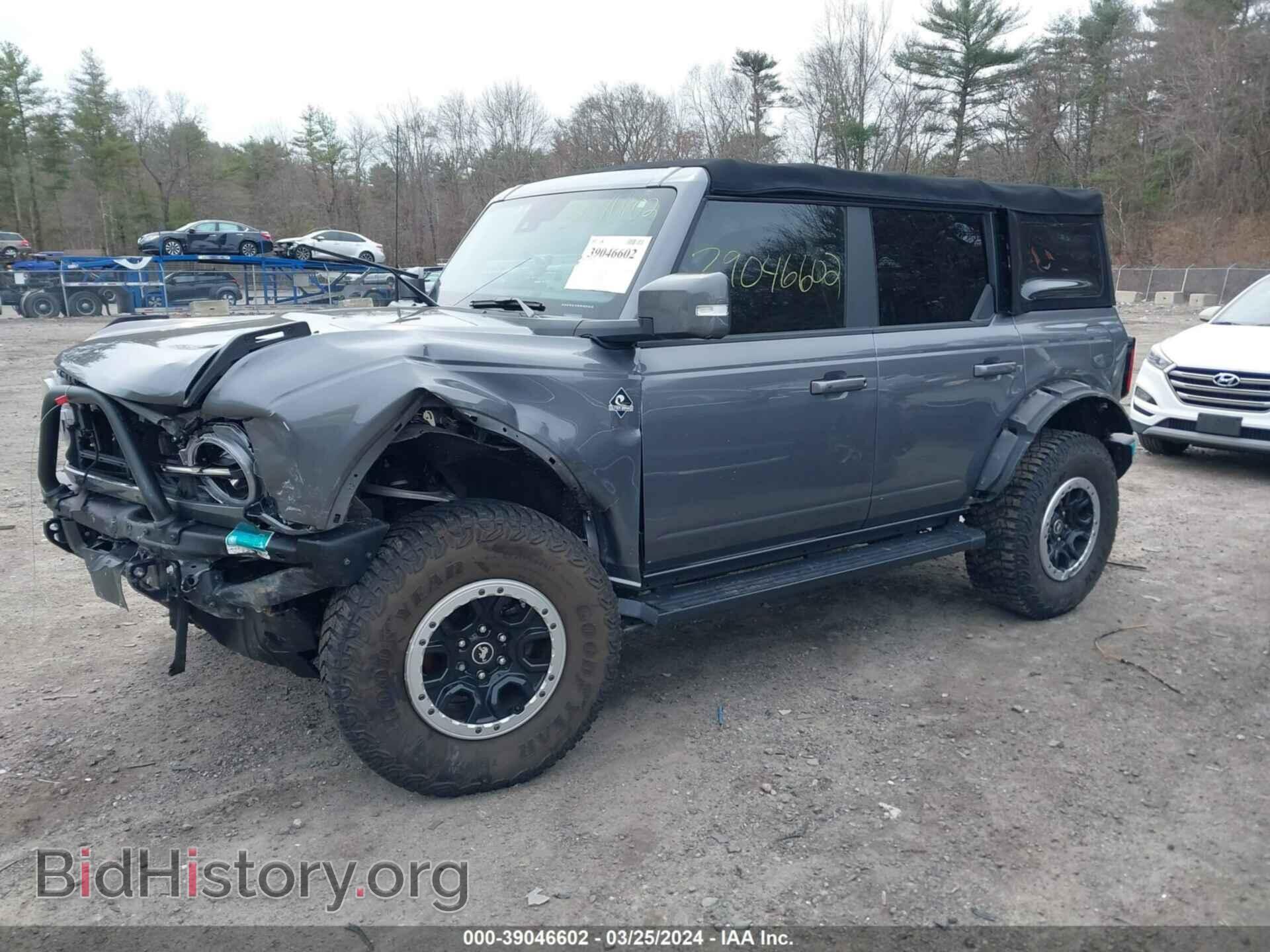 2022 FORD BRONCO - VIN: 1FMEE5DPXNLA70134 - Фото 2