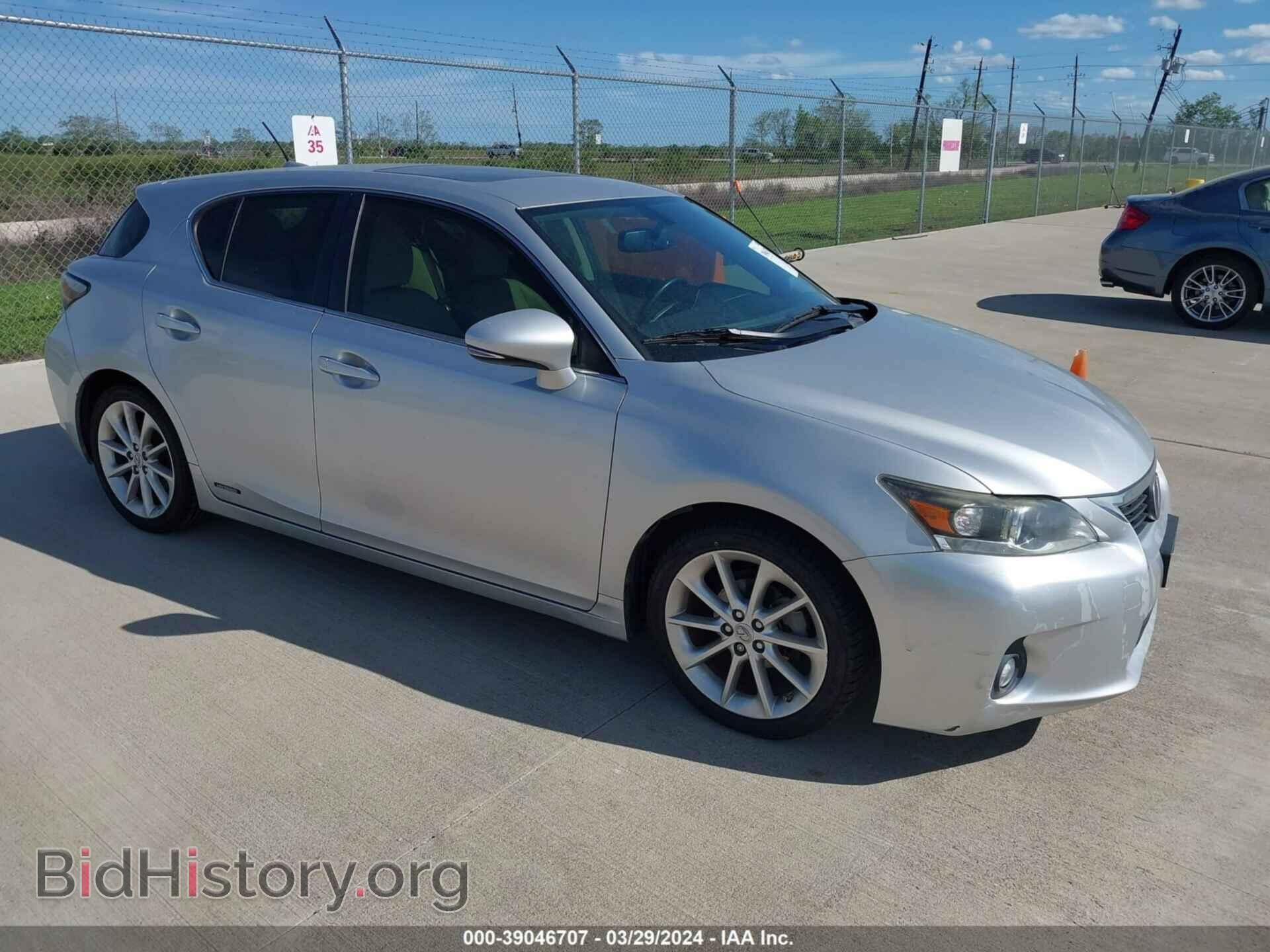 Photo JTHKD5BH2D2151282 - LEXUS CT 200H 2013