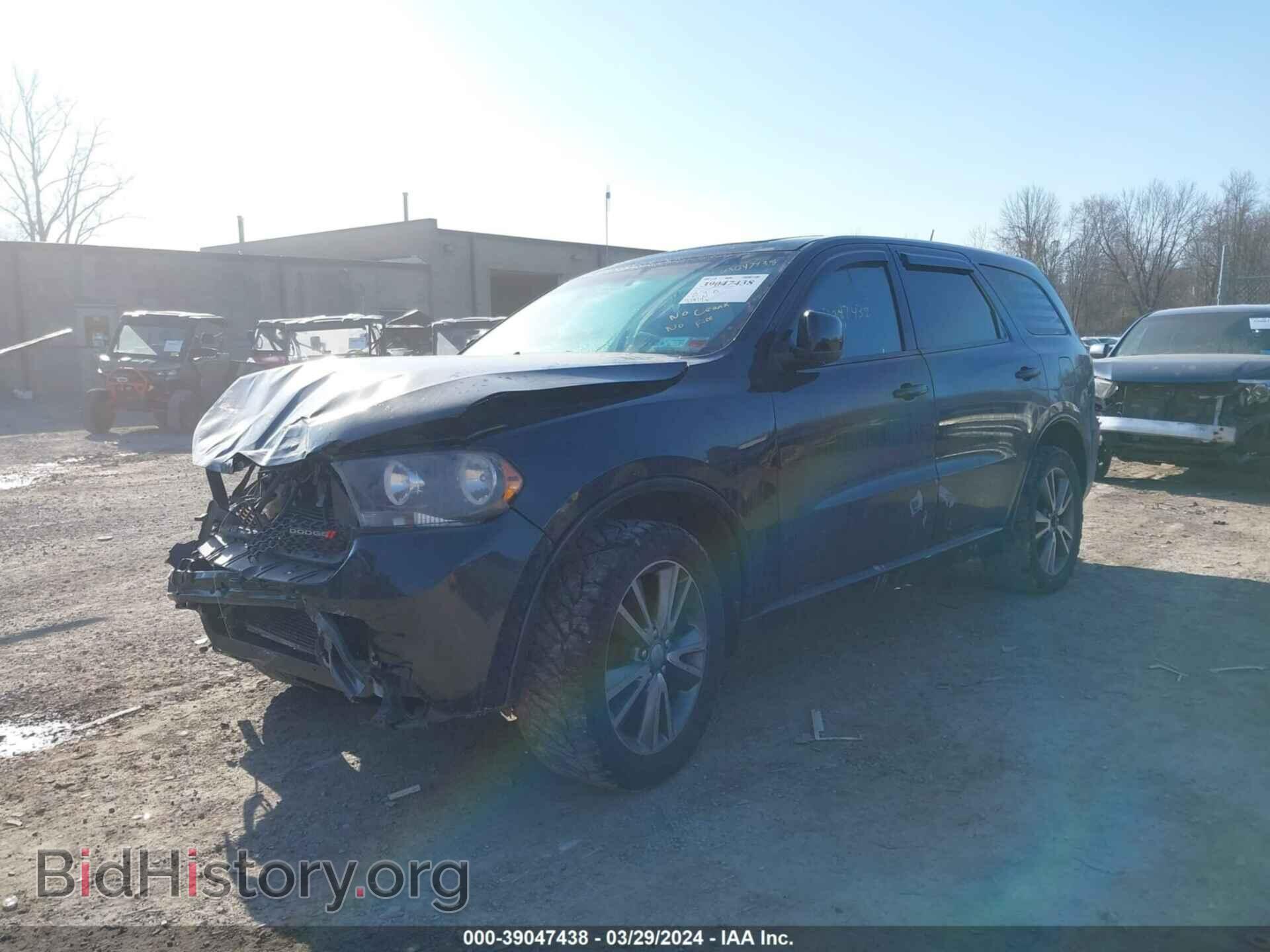 2013 DODGE DURANGO - VIN: 1C4RDHAG8DC653637 - Фото 2