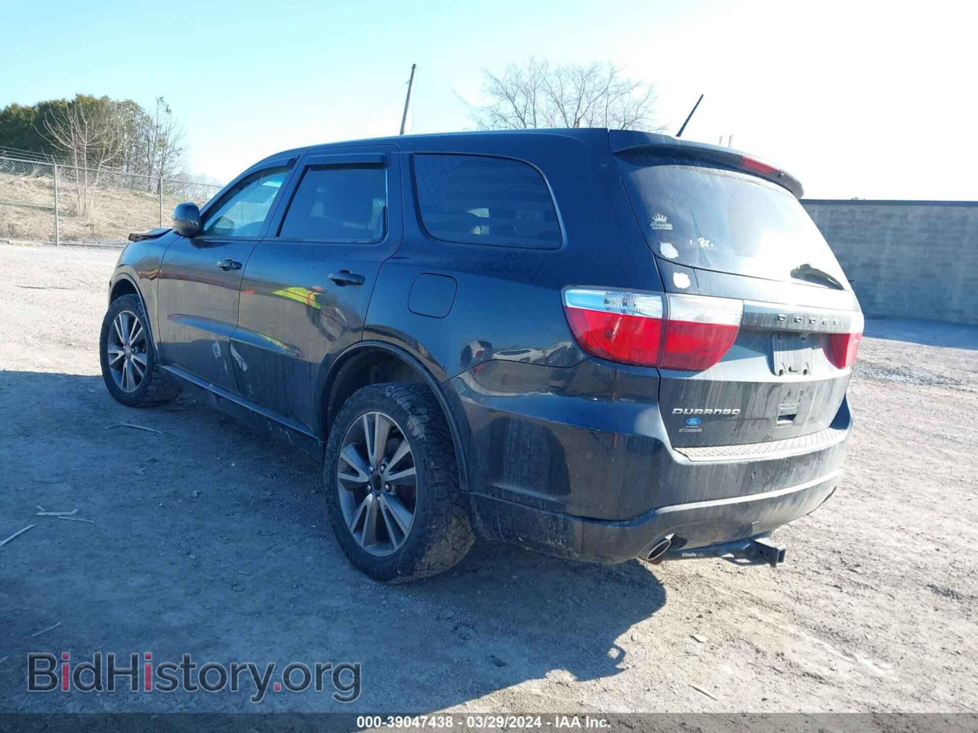 2013 DODGE DURANGO - VIN: 1C4RDHAG8DC653637 - Фото 3