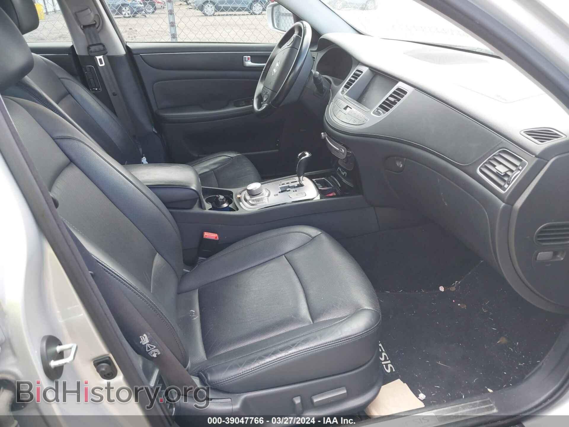 2012 HYUNDAI GENESIS - VIN: KMHGC4DD2CU164577 - Фото 5
