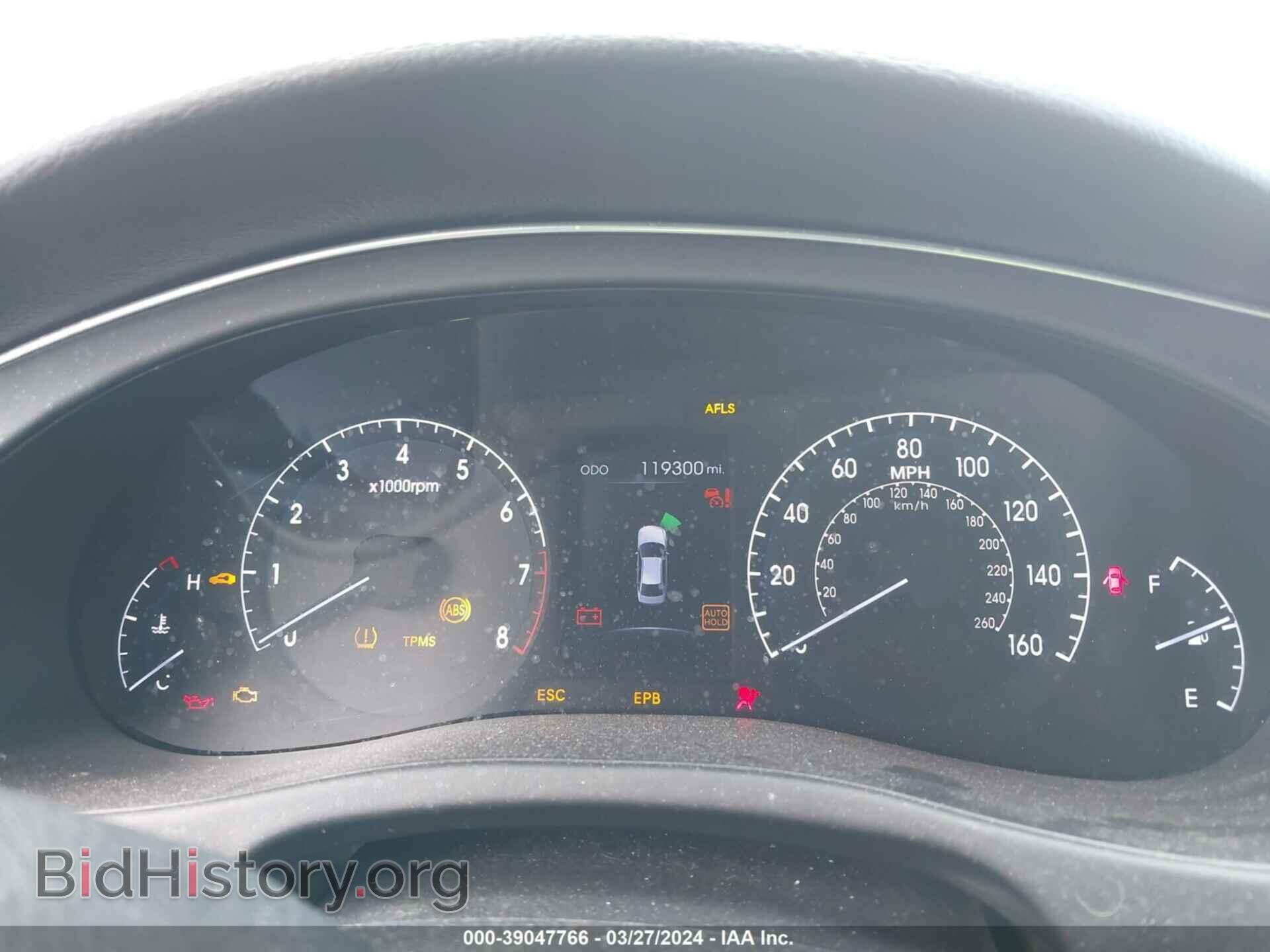 2012 HYUNDAI GENESIS - VIN: KMHGC4DD2CU164577 - Фото 7