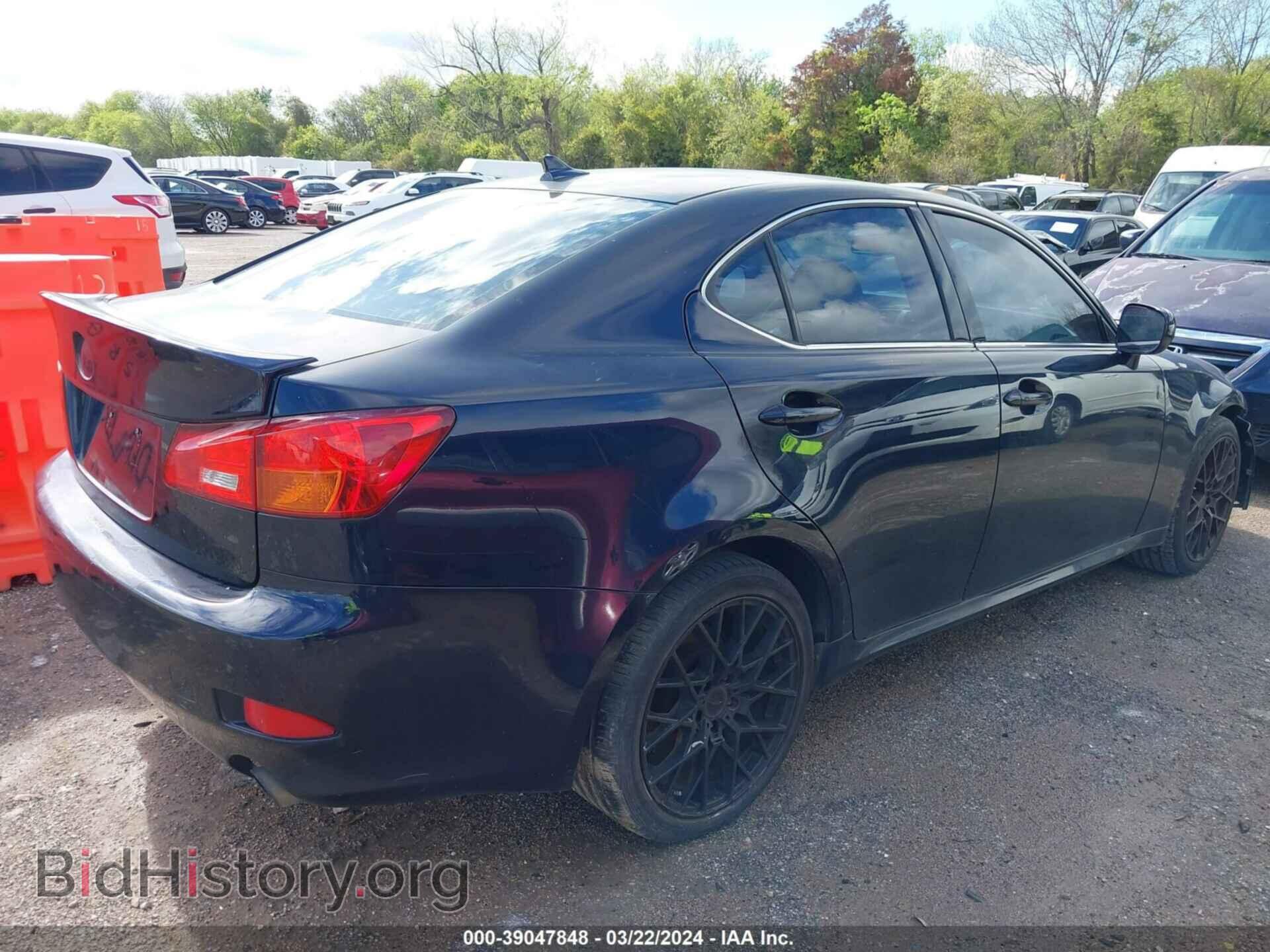 2007 LEXUS IS 250 - VIN: JTHCK262572014050 - Фото 4
