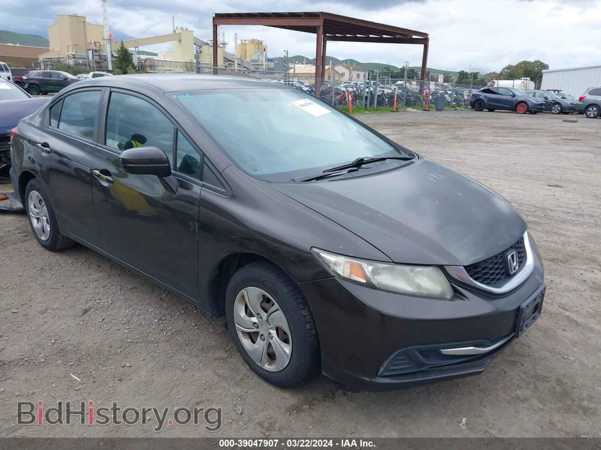 Фотография 2HGFB2F55EH548003 - HONDA CIVIC 2014