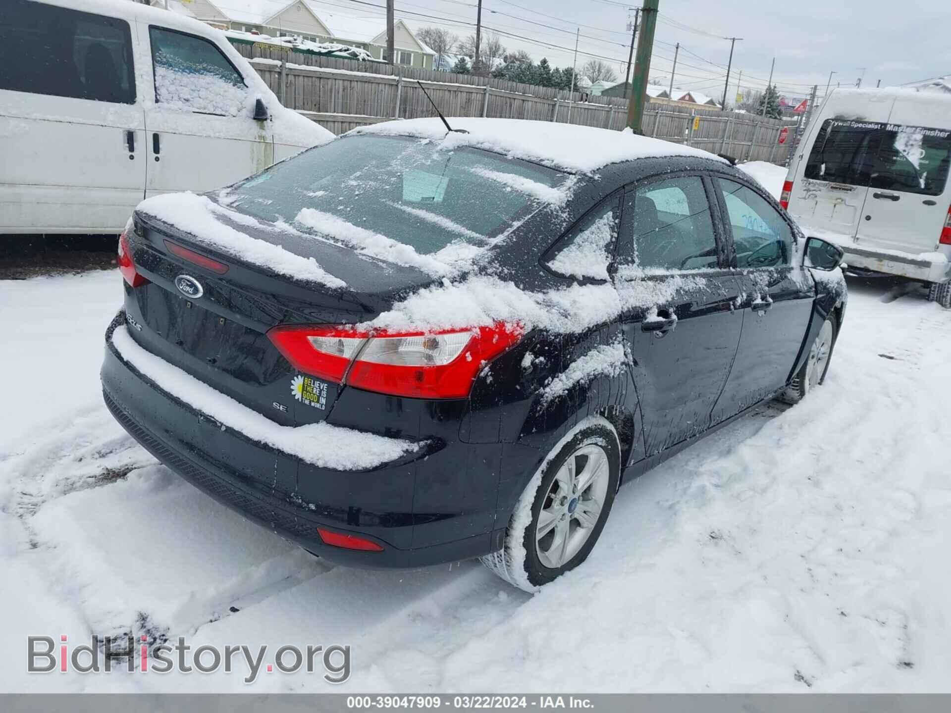 2013 FORD FOCUS - VIN: 1FADP3F22DL164836 - Фото 4