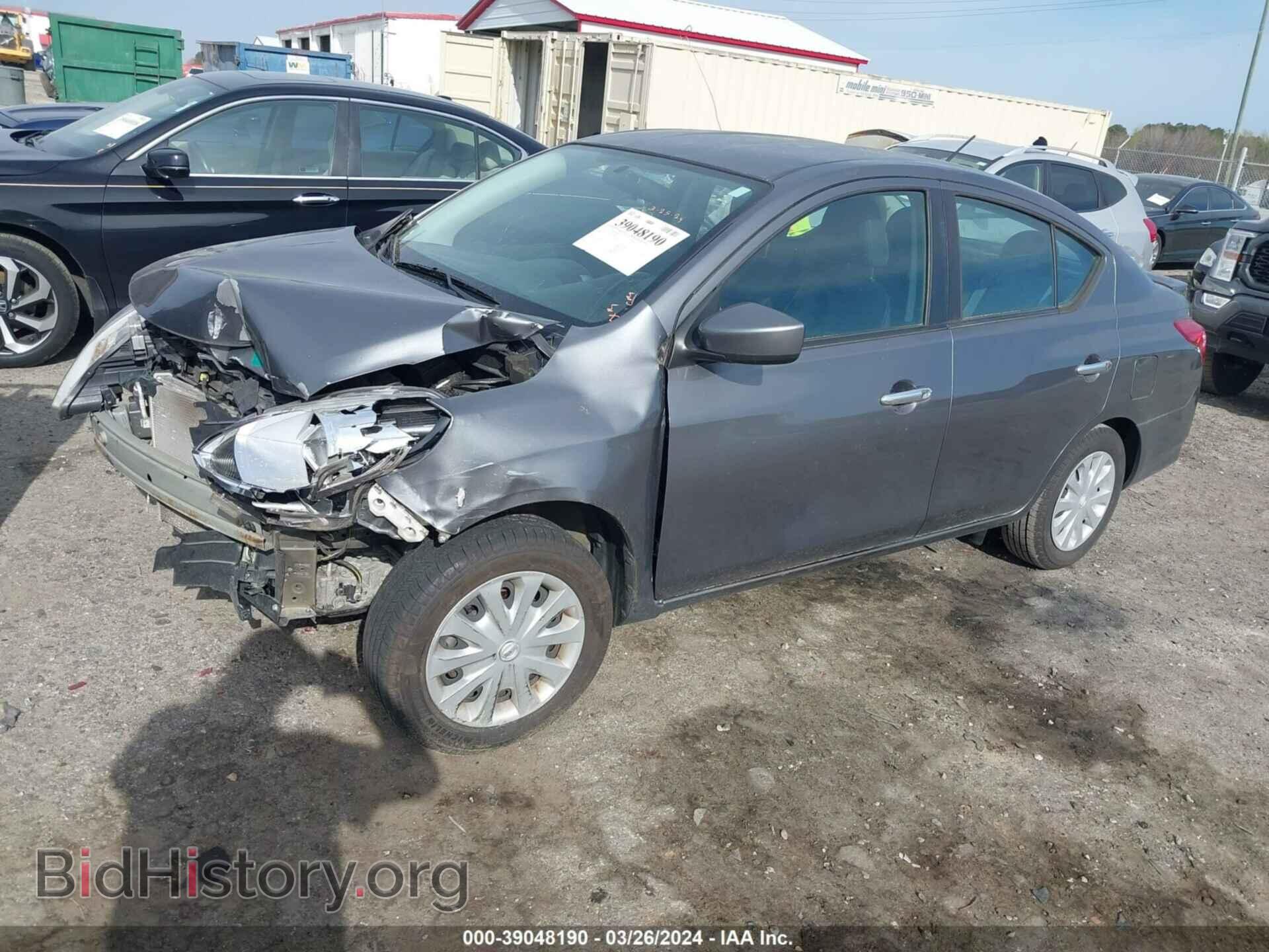 2019 NISSAN VERSA - VIN: 3N1CN7AP3KL863094 - Фото 2