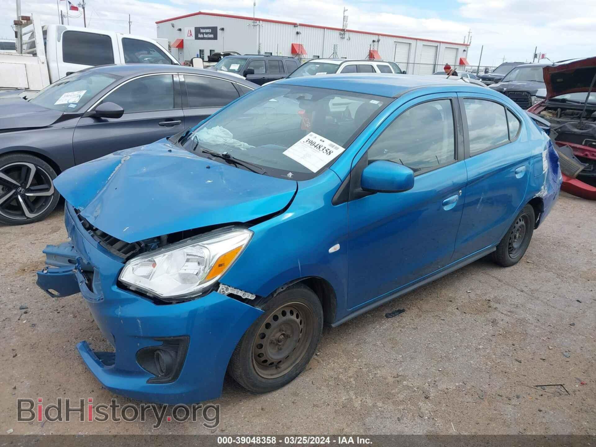 2019 MITSUBISHI MIRAGE G4 - VIN: ML32F3FJ2KHF00955 - Фото 2