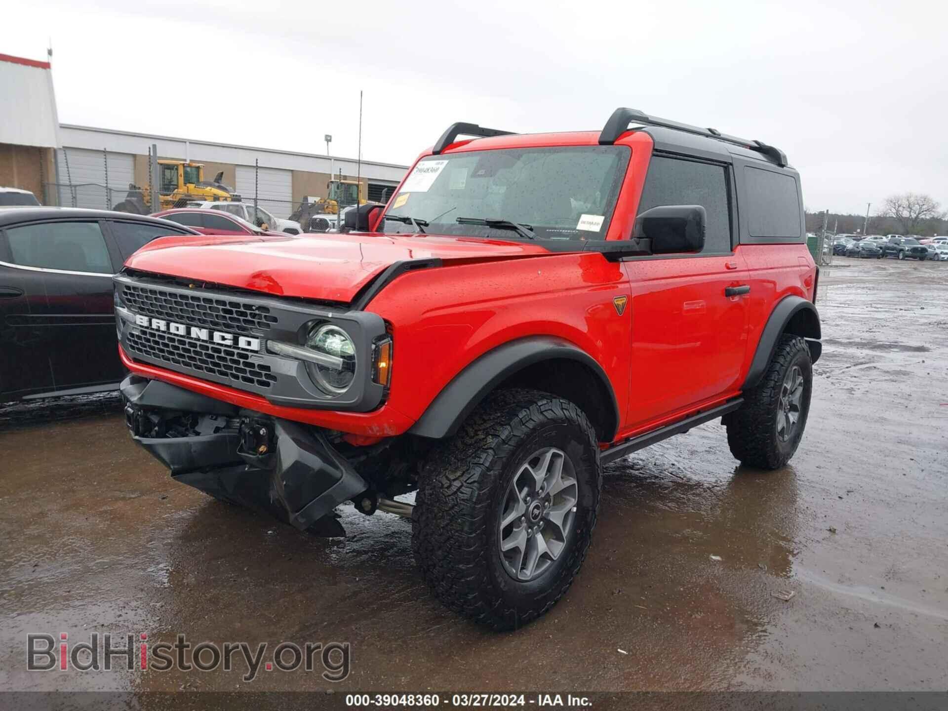 2023 FORD BRONCO - VIN: 1FMDE5CP8PLB56235 - Фото 2