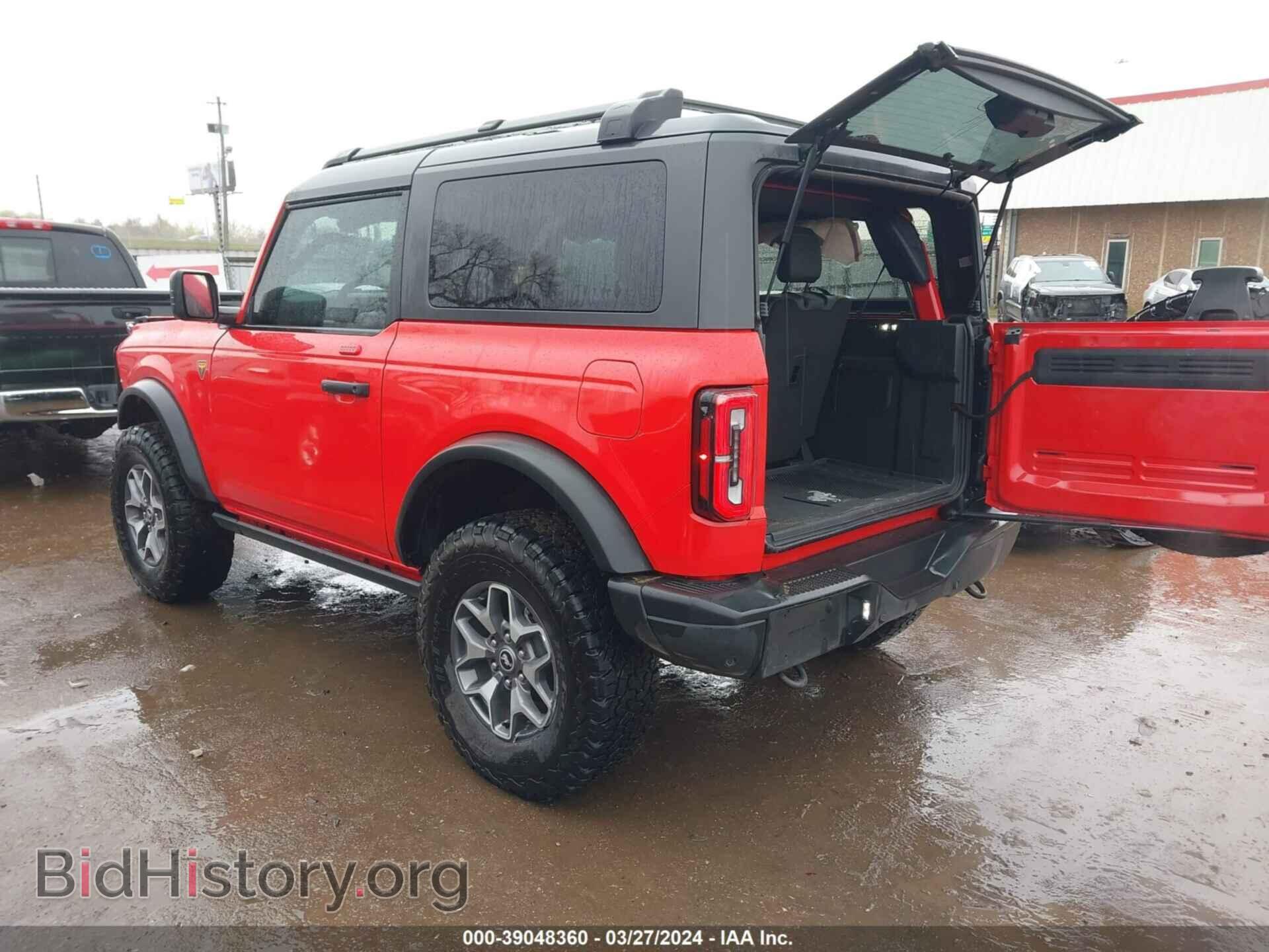 2023 FORD BRONCO - VIN: 1FMDE5CP8PLB56235 - Фото 3