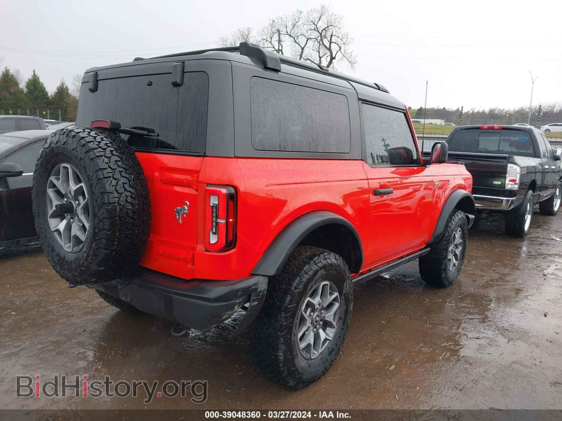 2023 FORD BRONCO - VIN: 1FMDE5CP8PLB56235 - Фото 4