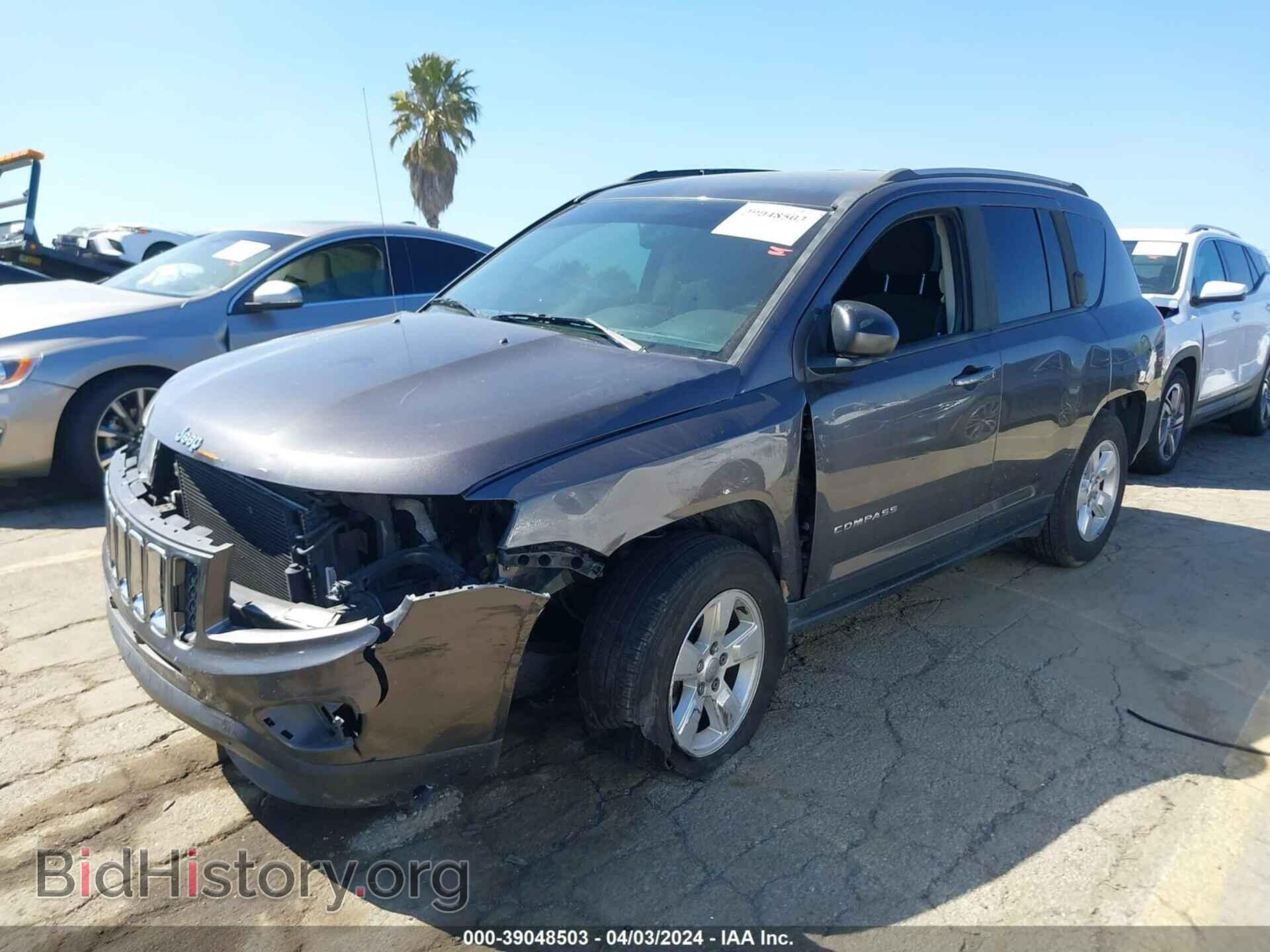 2016 JEEP COMPASS - VIN: 1C4NJCBA6GD650061 - Фото 2